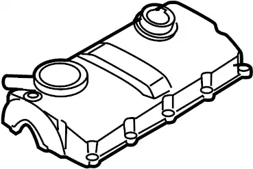 VAG 038103469ae - клапанная крышка! с прокл. клап. кр\ VW Passat B5 00-05