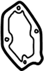 VAG 03l129717b - прокладка коллектора впускного