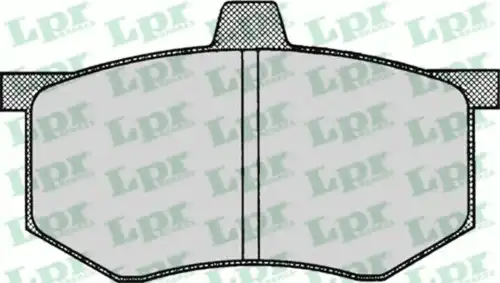LPR 05p004 - Колодки тормозные дисковые LPR