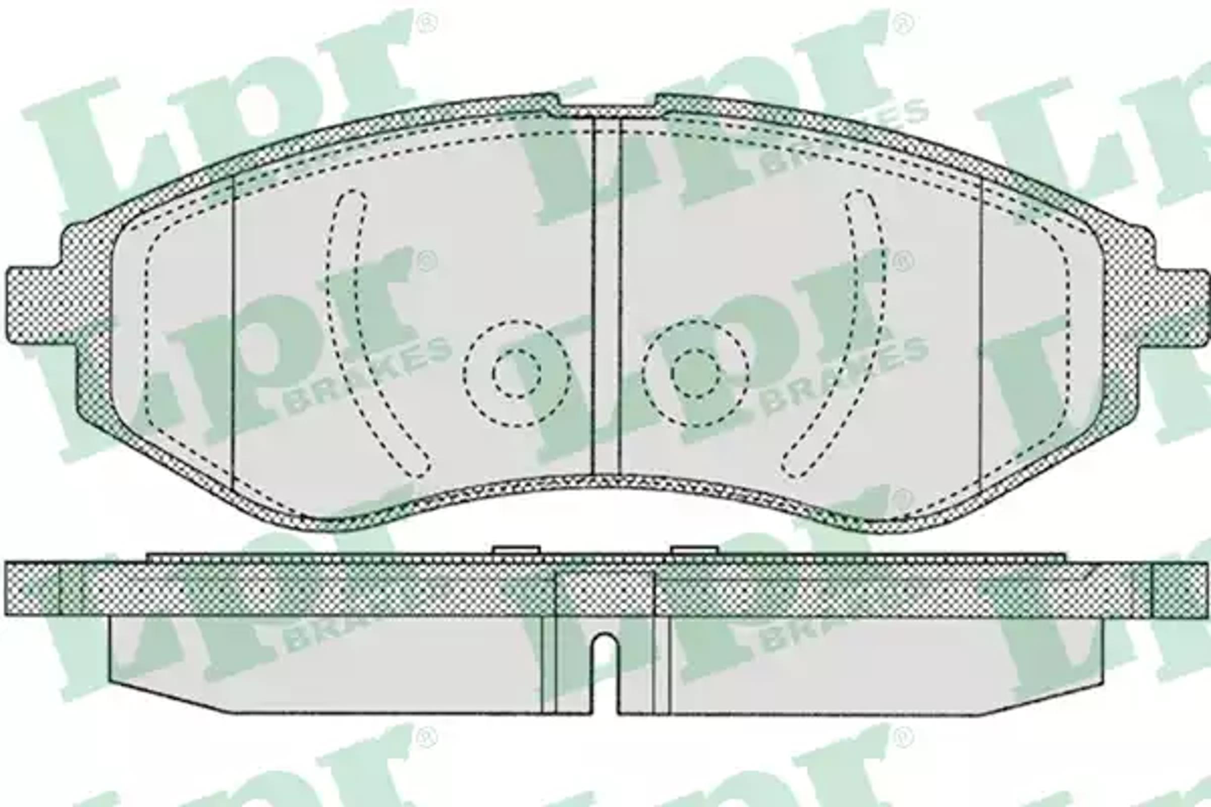 AP 05p1080 - Колодки тормозные пер.