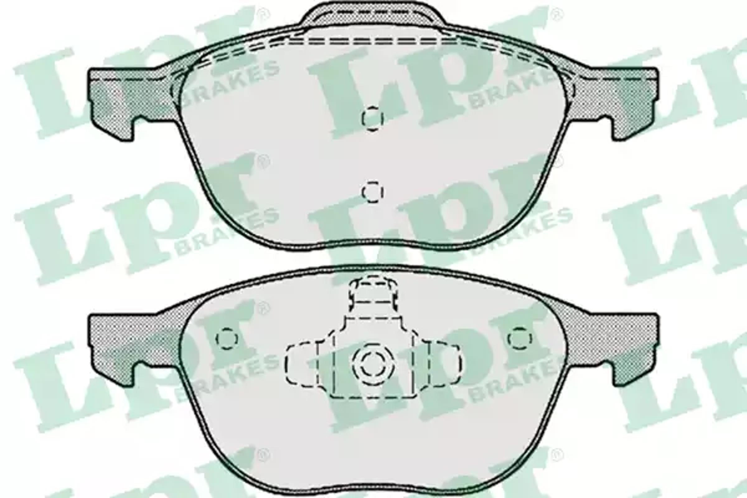 AP 05p1190 - 05P1190 КОЛОДКИ ТОРМОЗНЫЕ ДИСКОВЫЕ