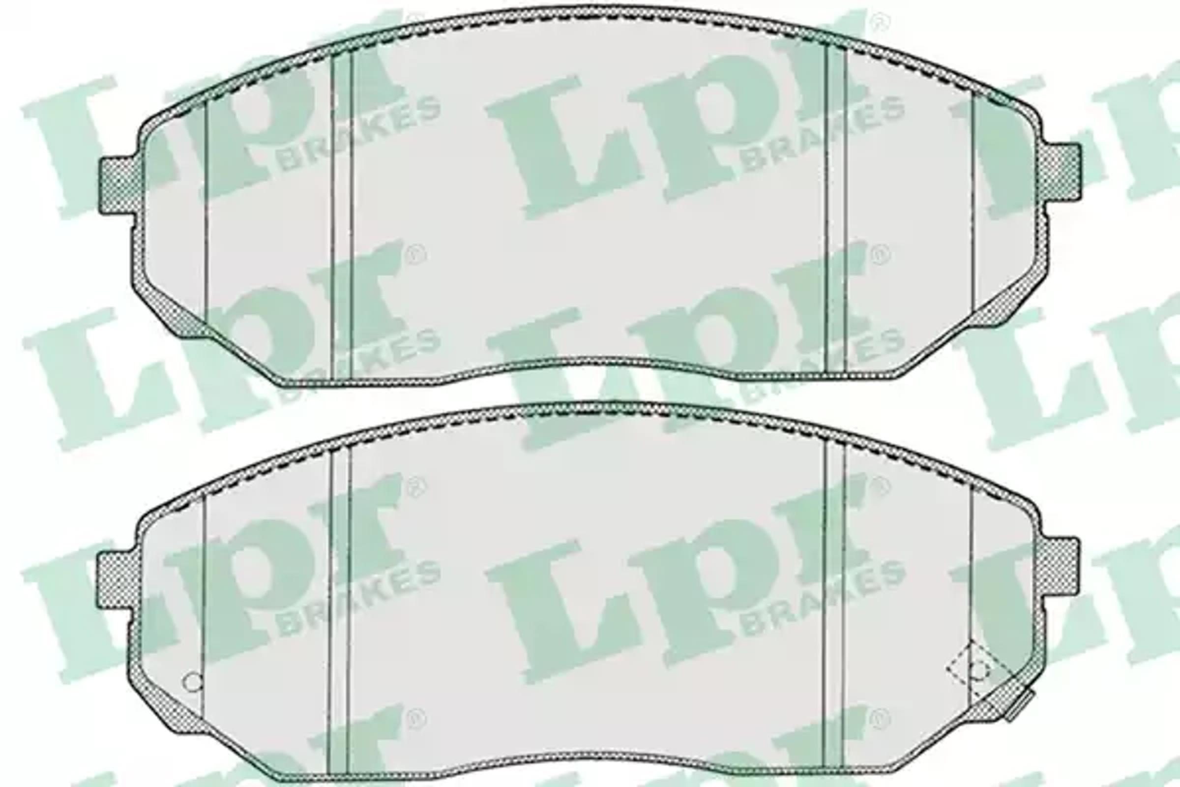 AP 05p1207 - Колодки тормозные дисковые