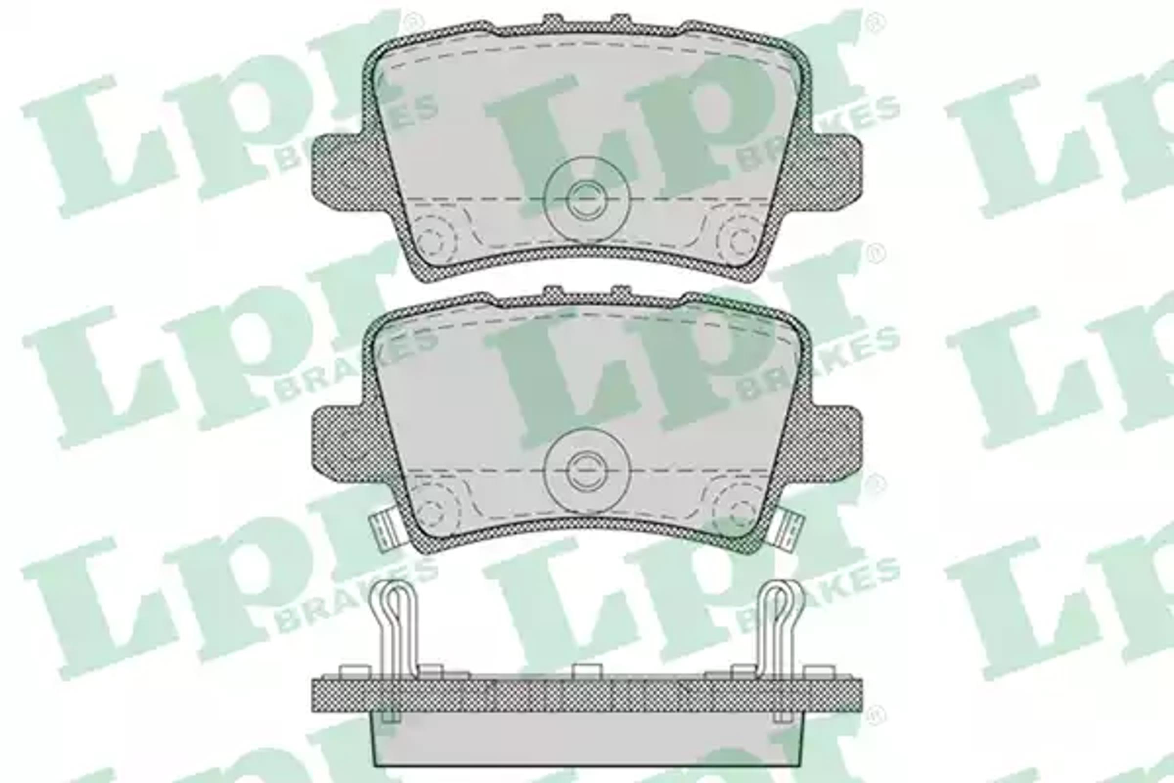 AP 05p1273 - Колодки тормозные дисковые