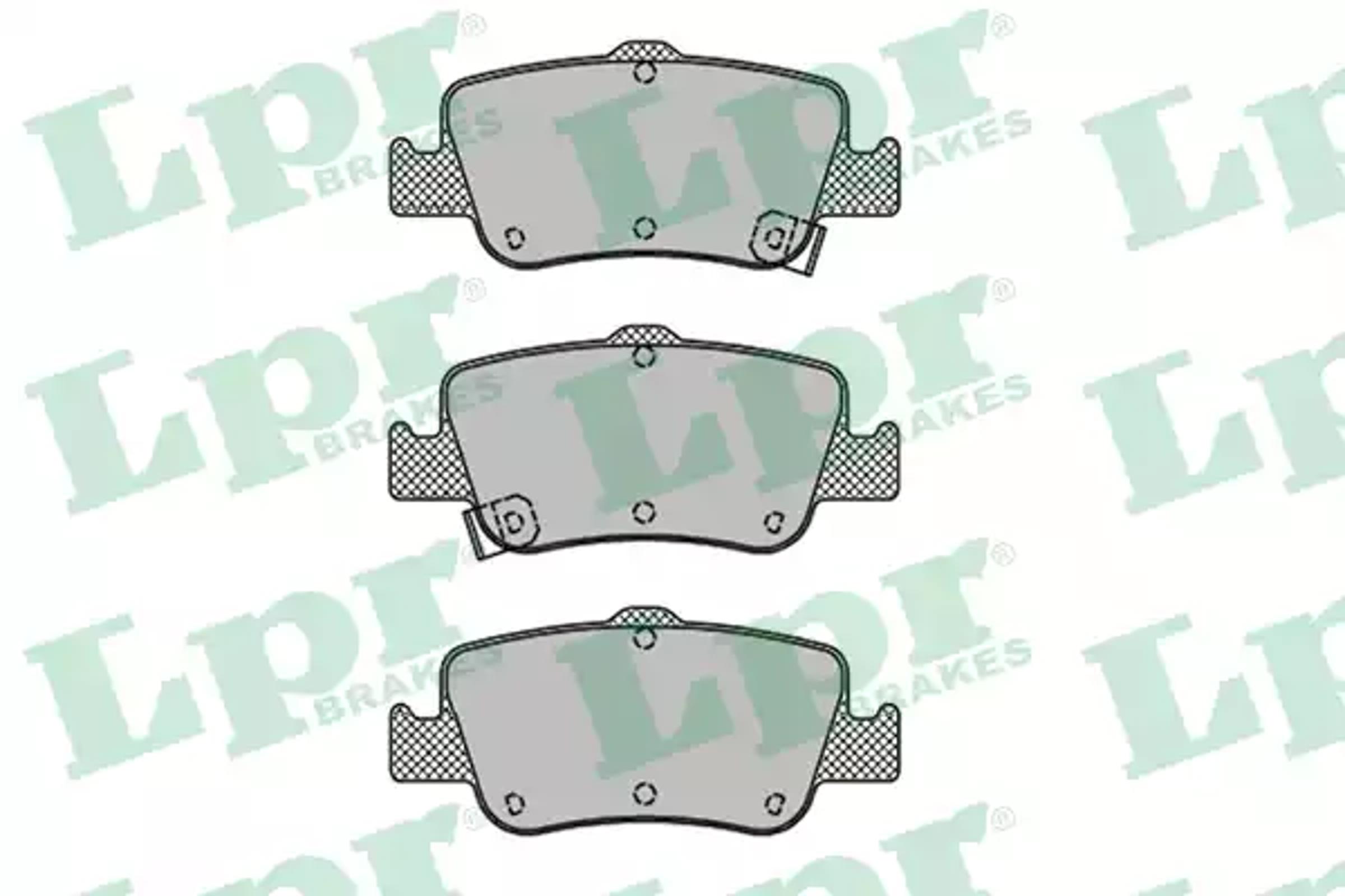 AP 05p1315 - Колодки тормозные дисковые задн TOYOTA: AURIS 06 -