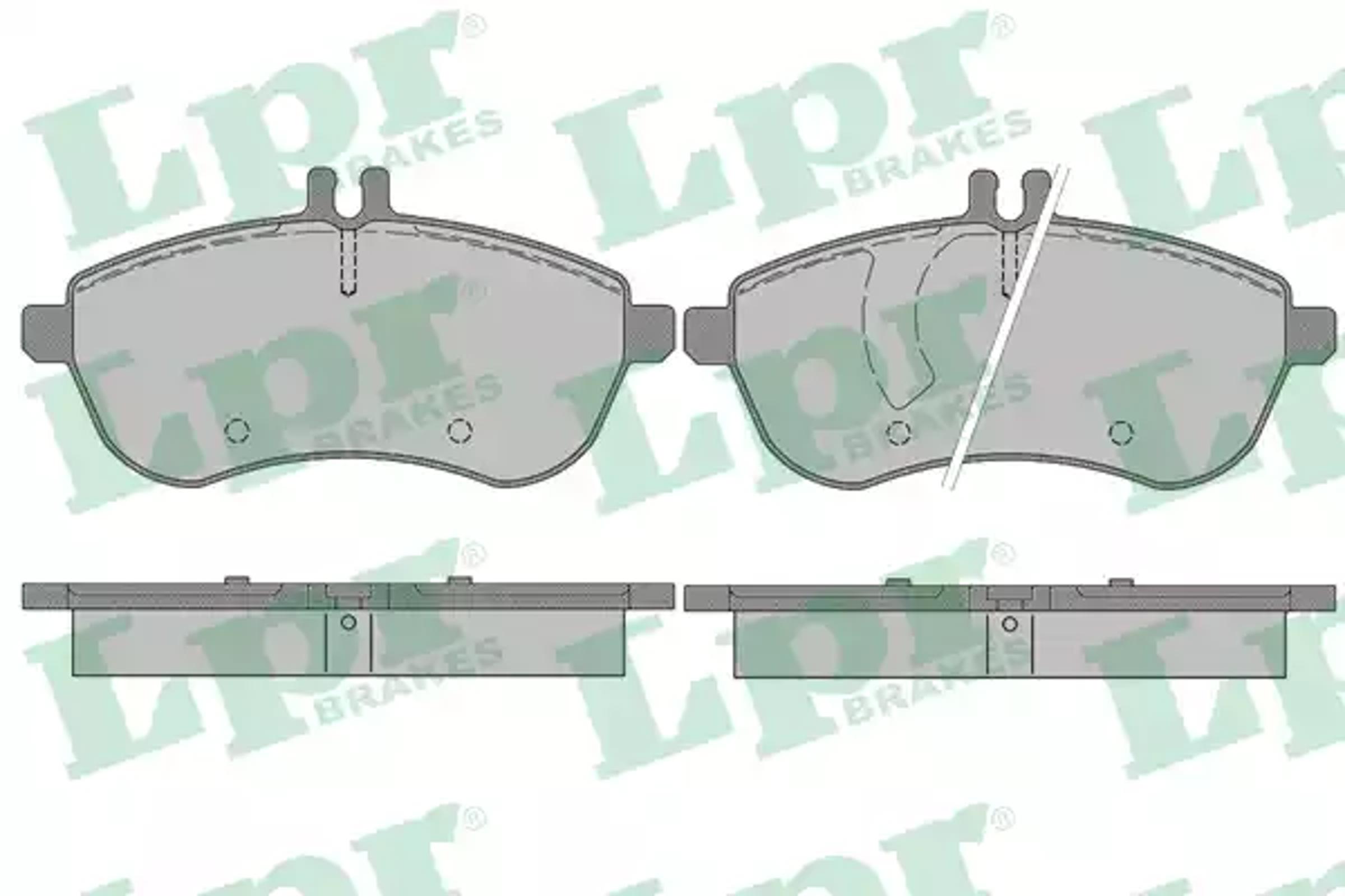 AP 05p1340 - Колодки тормозные дисковые