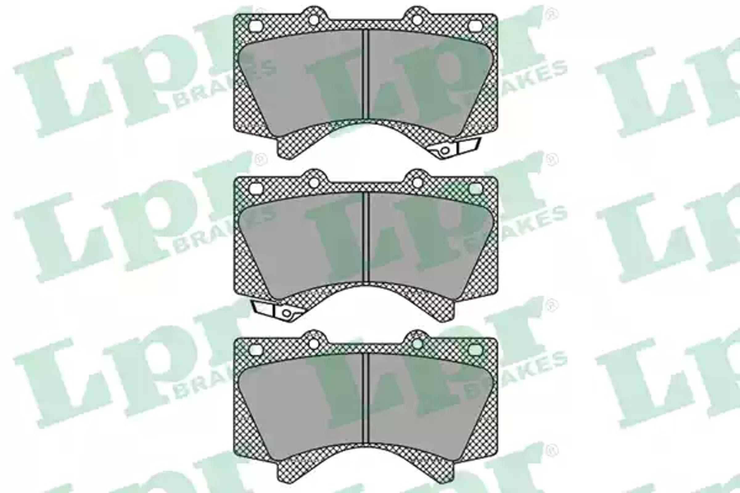 AP 05p1418 - AP 05P1418 Колодки тормозные передние Toyota Land Cruiser 08