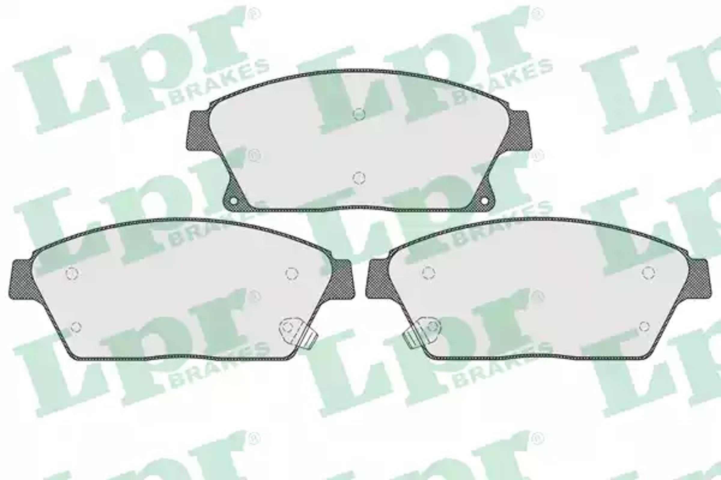 AP 05p1562 - 05P1562 КОЛОДКИ ТОРМОЗНЫЕ ДИСКОВЫЕ