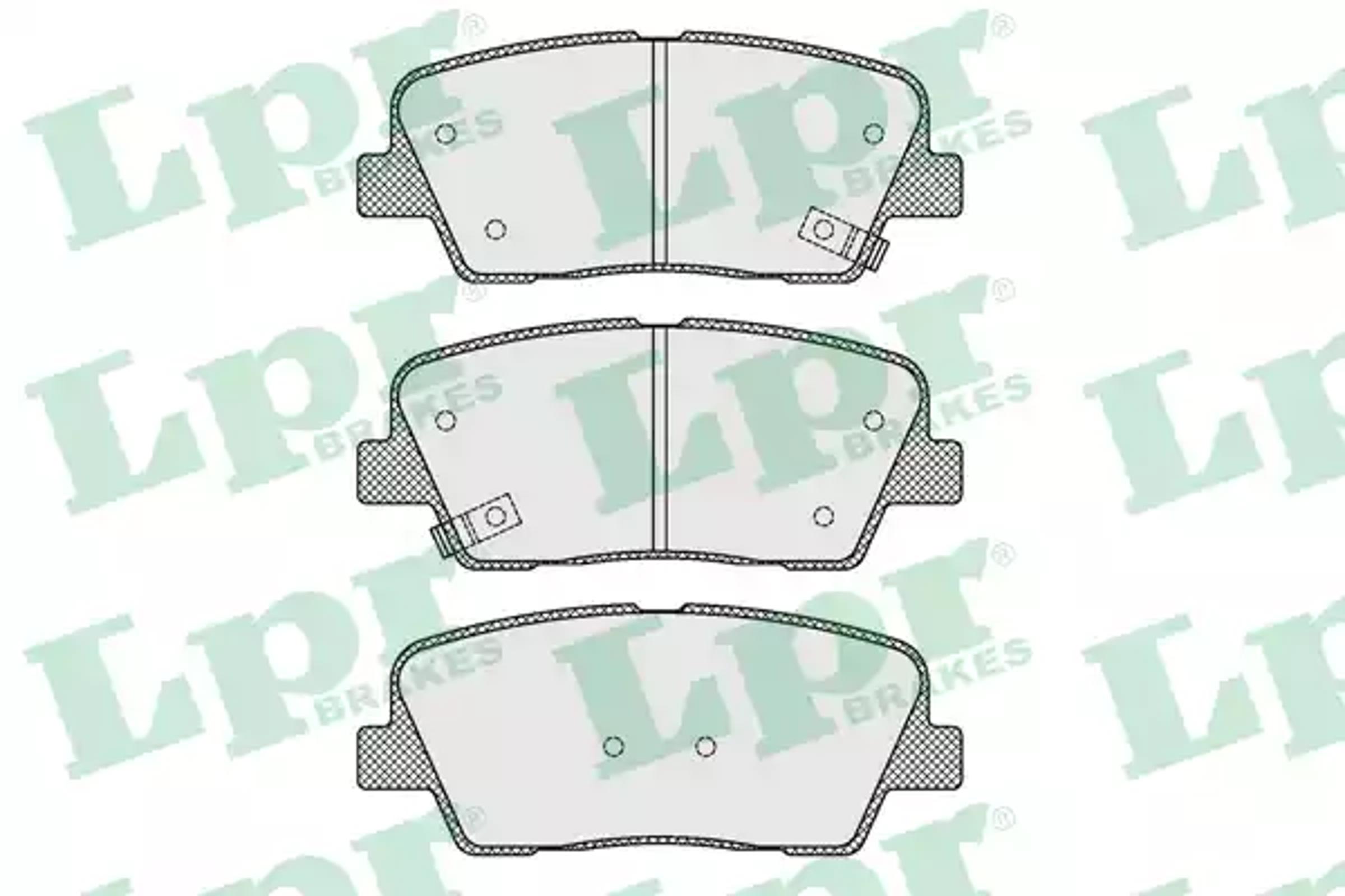 AP 05p1625 - AP 05P1625 Комплект тормозных колодок дисковый тормоз