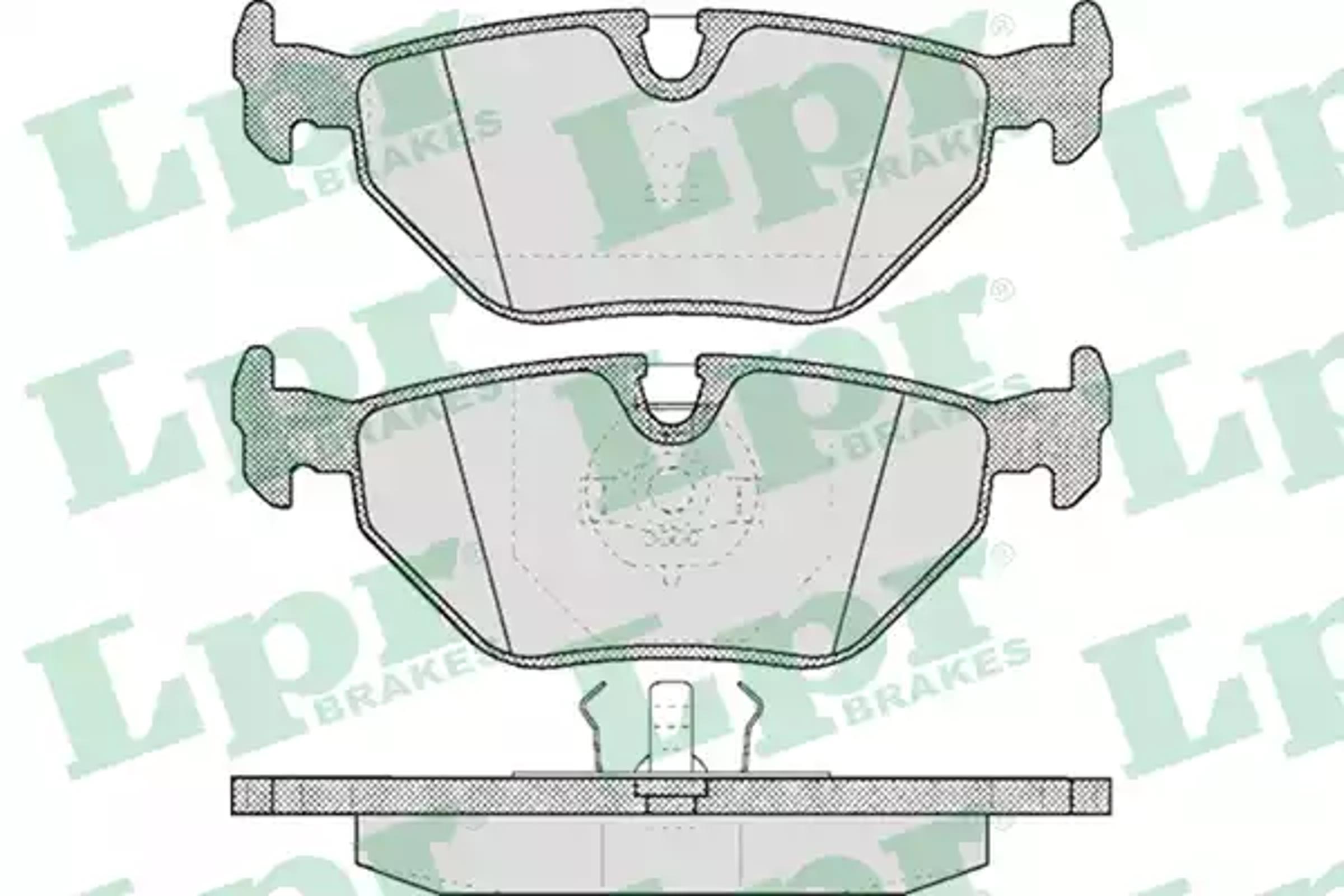 AP 05p297 - AP 05P297 Колодки тормозные задн. 458441