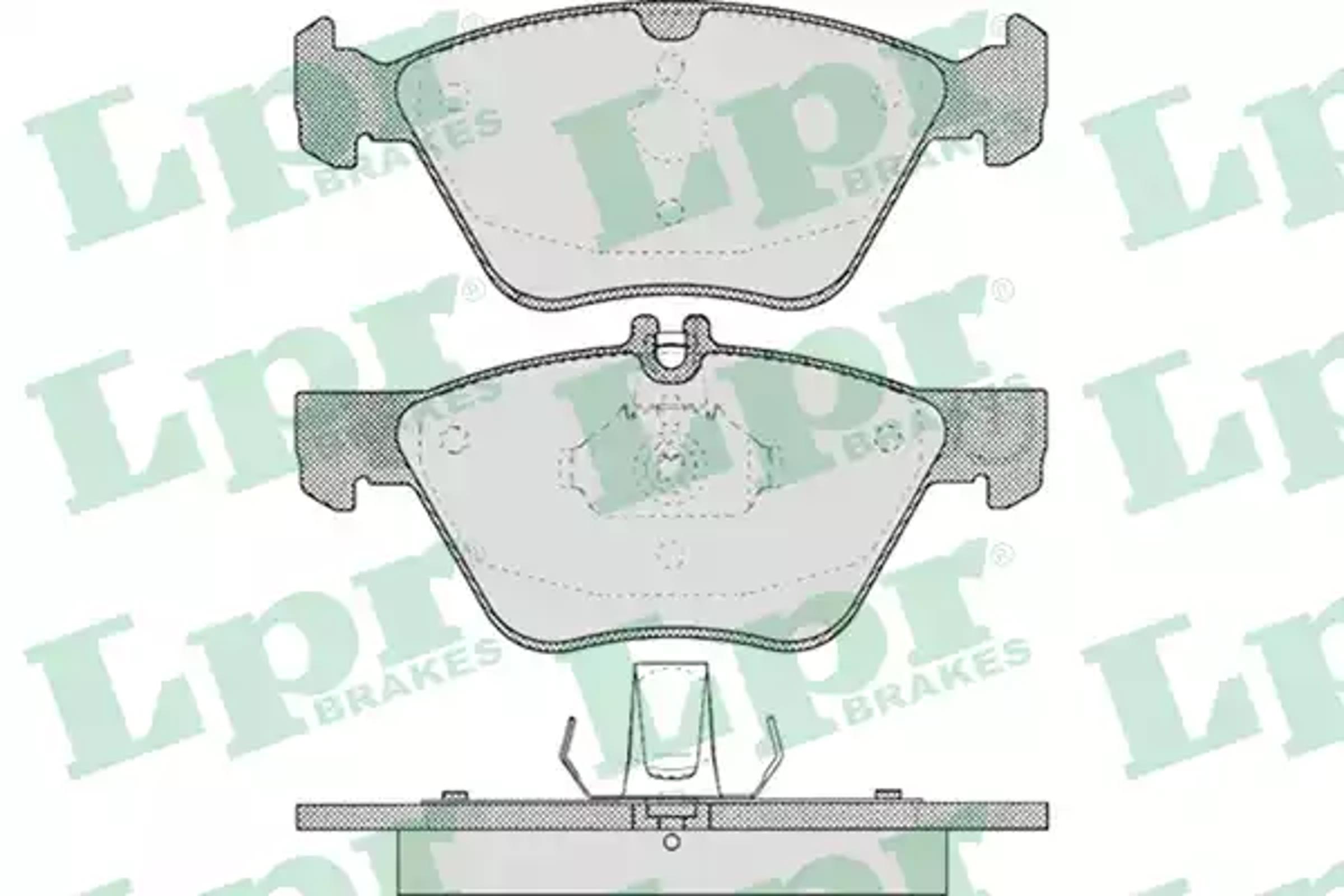 AP 05p406 - Колодки тормозные дисковые