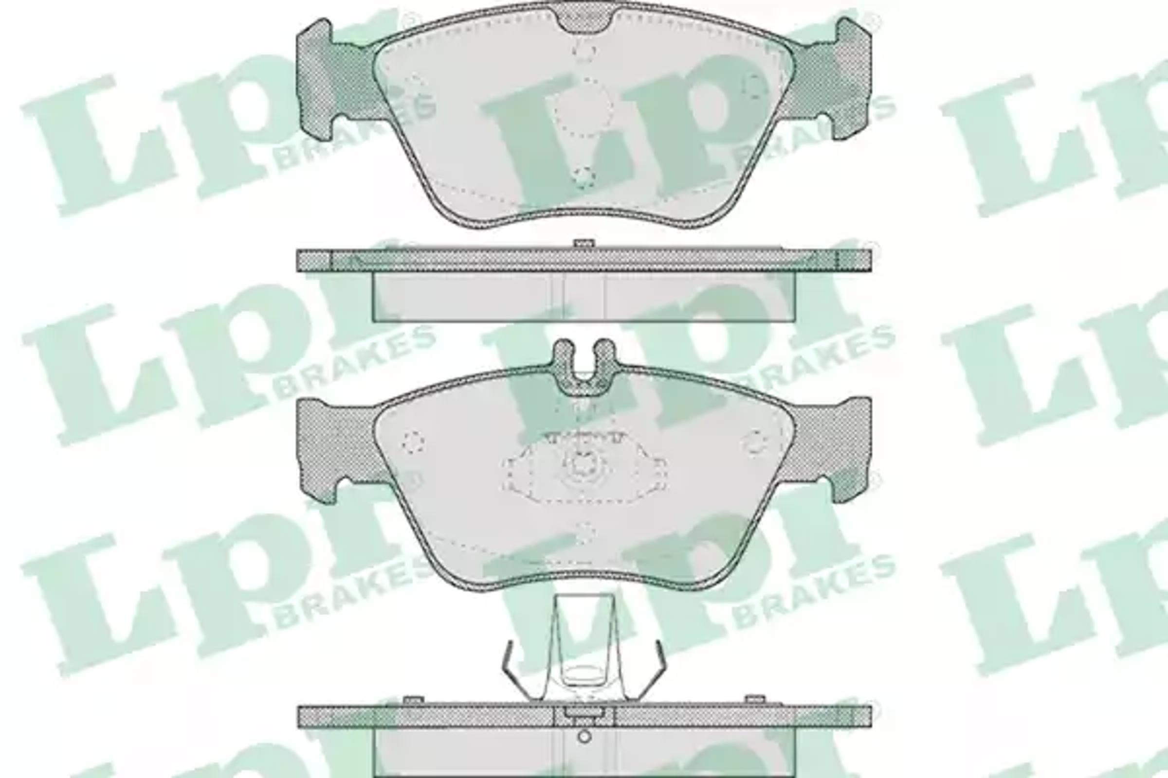 AP 05p409 - Колодки тормозные дисковые