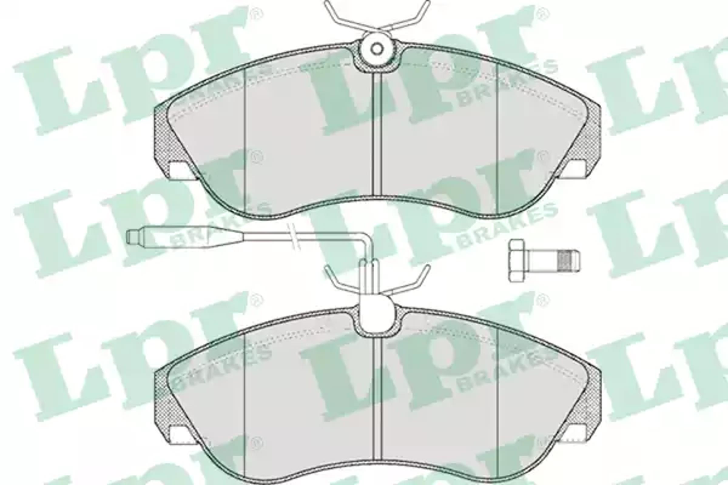 AP 05p494 - Колодки тормозные дисковые