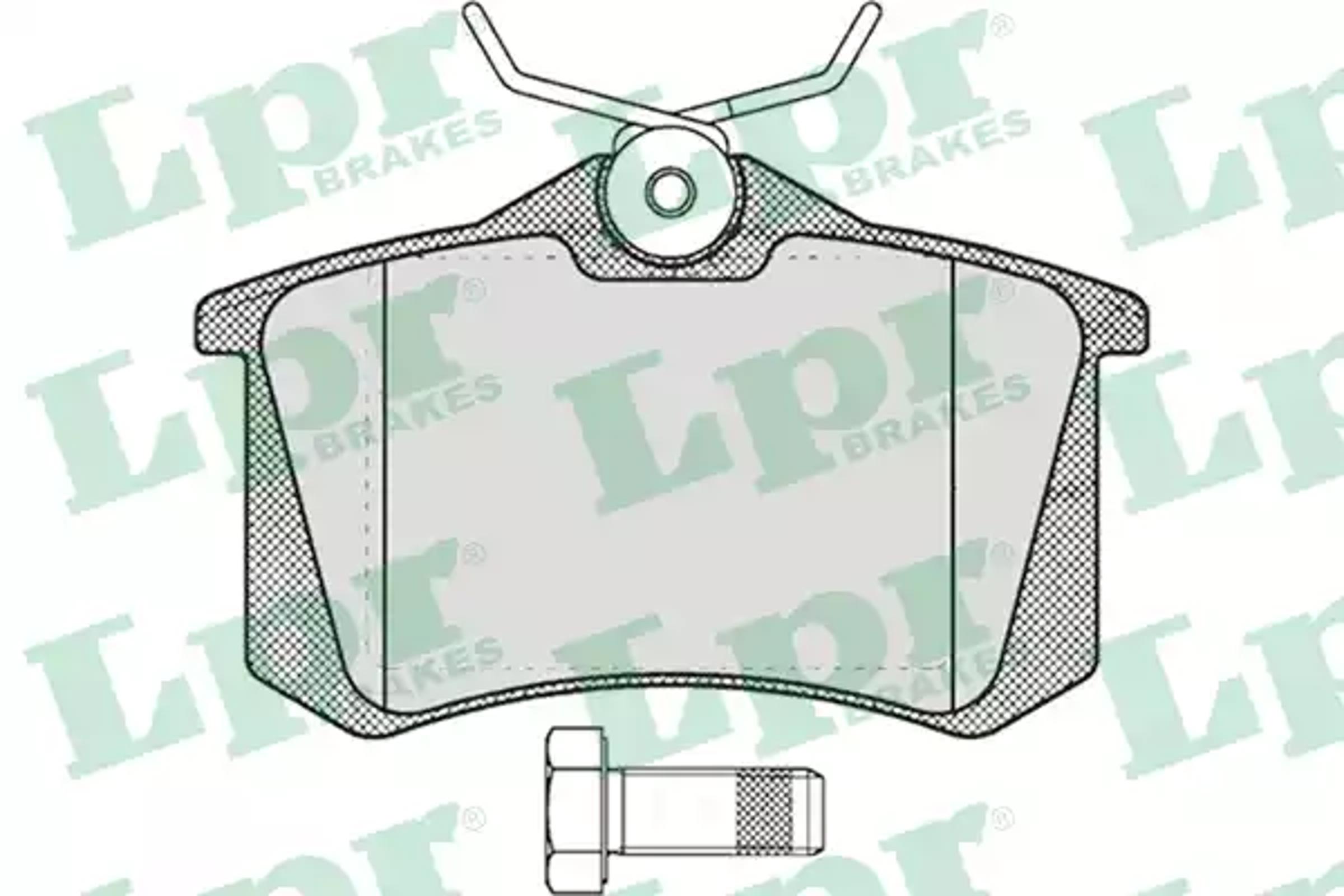 AP 05p634 - КОЛОДКИ ТОРМОЗНЫЕ ДИСКОВЫЕ