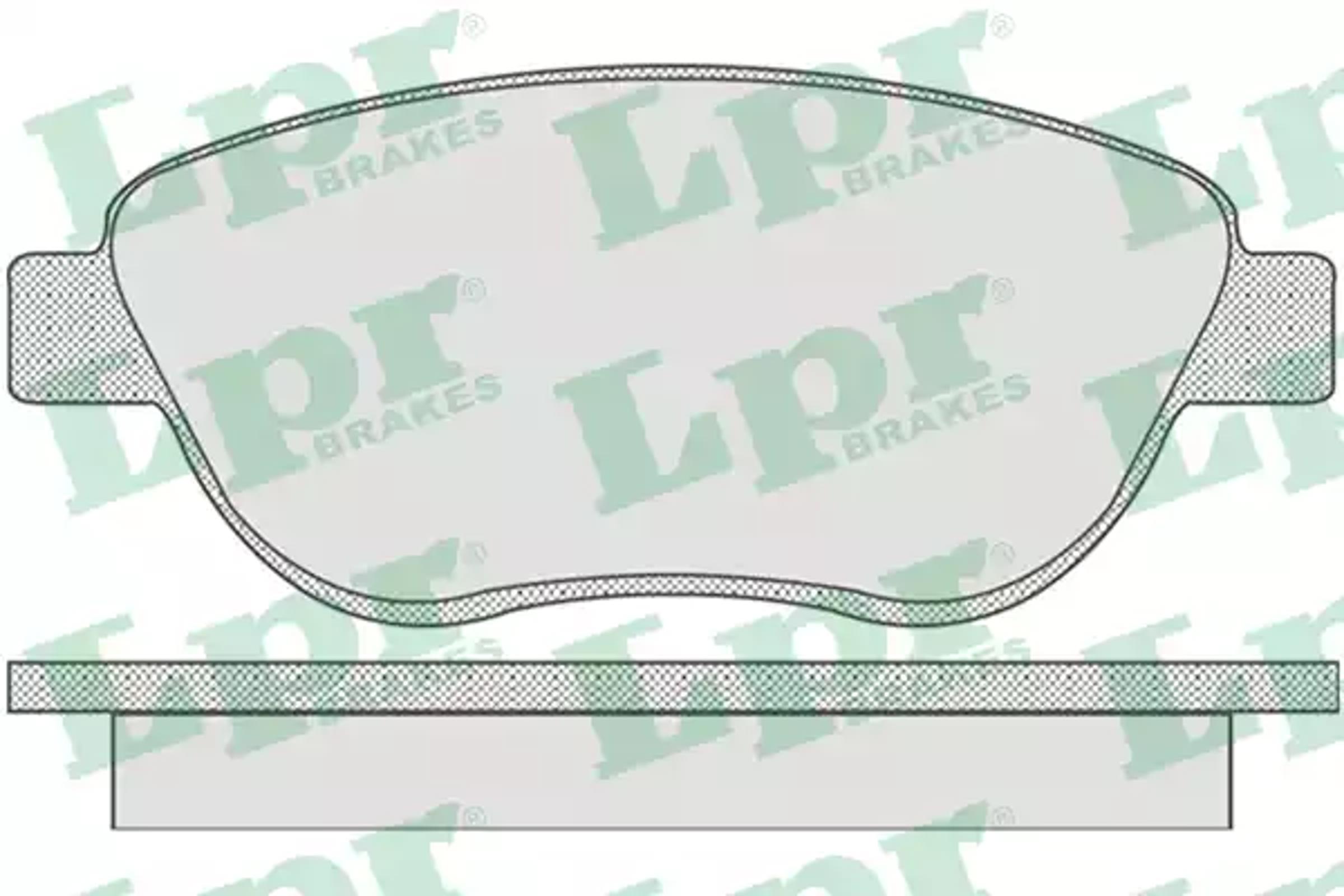AP 05p807 - 05P807 AP КОЛОДКИ ТОРМОЗНЫЕ ДИСКОВЫЕ ПЕРЕДН CITROEN: BERLINGO 96-, C2 05-, PEUGEOT: 206 ХЕЧБЭК 03-,