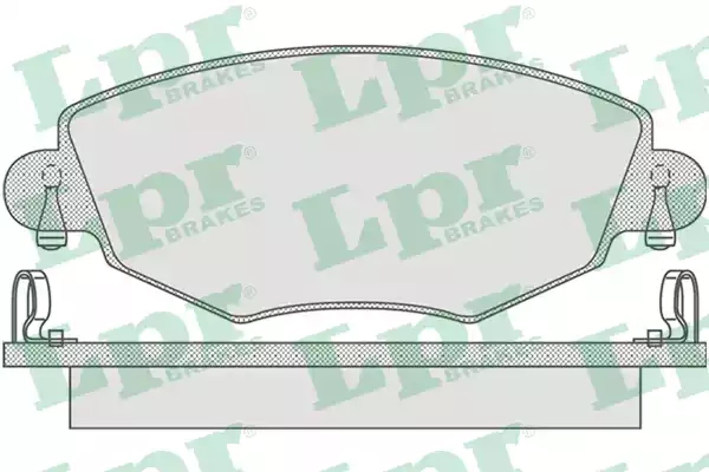AP 05p865 - КОЛОДКИ ТОРМОЗНЫЕ ДИСКОВЫЕ ПЕРЕДН FORD: MONDEO III 00-, MONDEO III СЕДАН 00-, MONDEO III УНИВЕРСАЛ 0