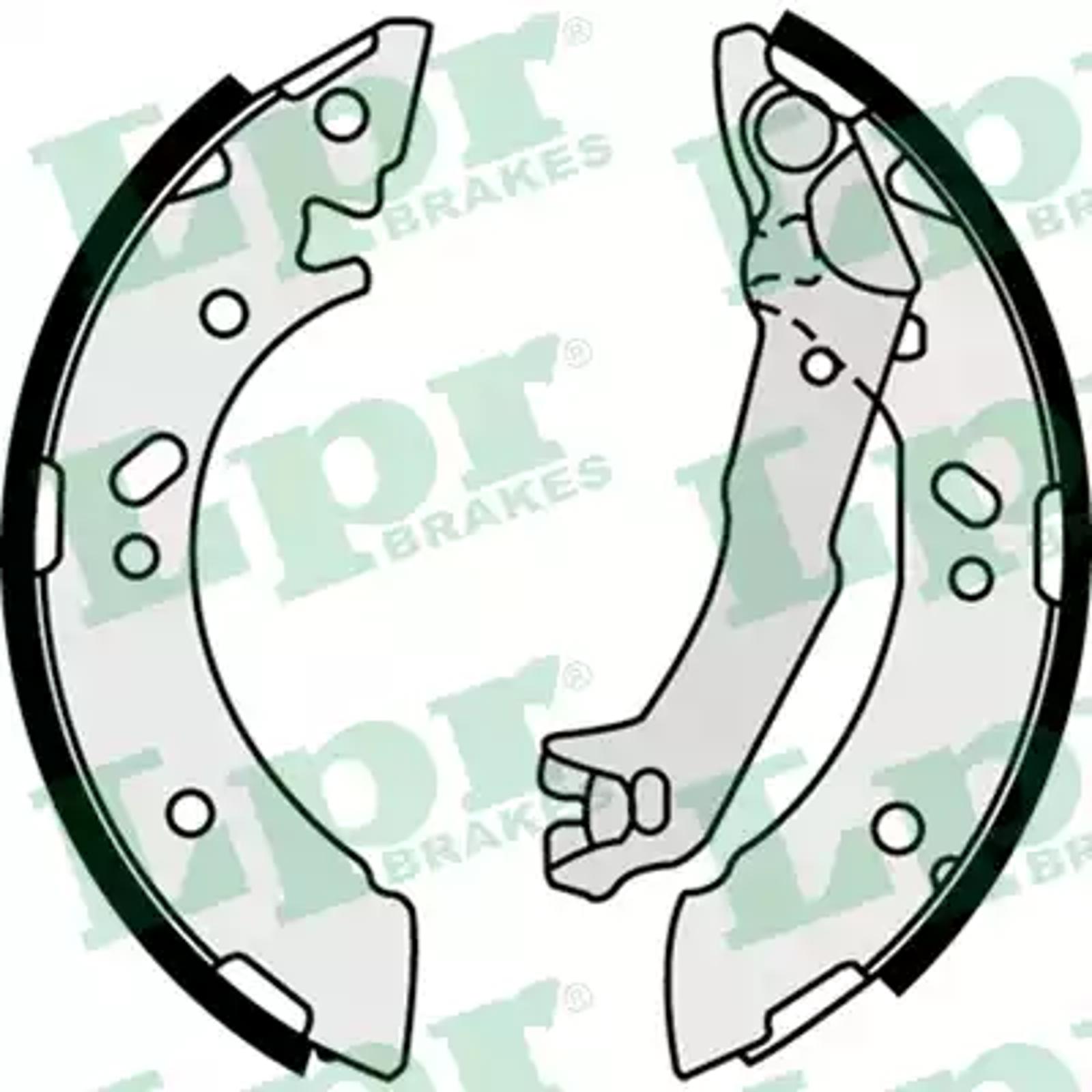 AP 07710 - Колодки тормозные барабанные задн HYUNDAI: ATOS 98-02