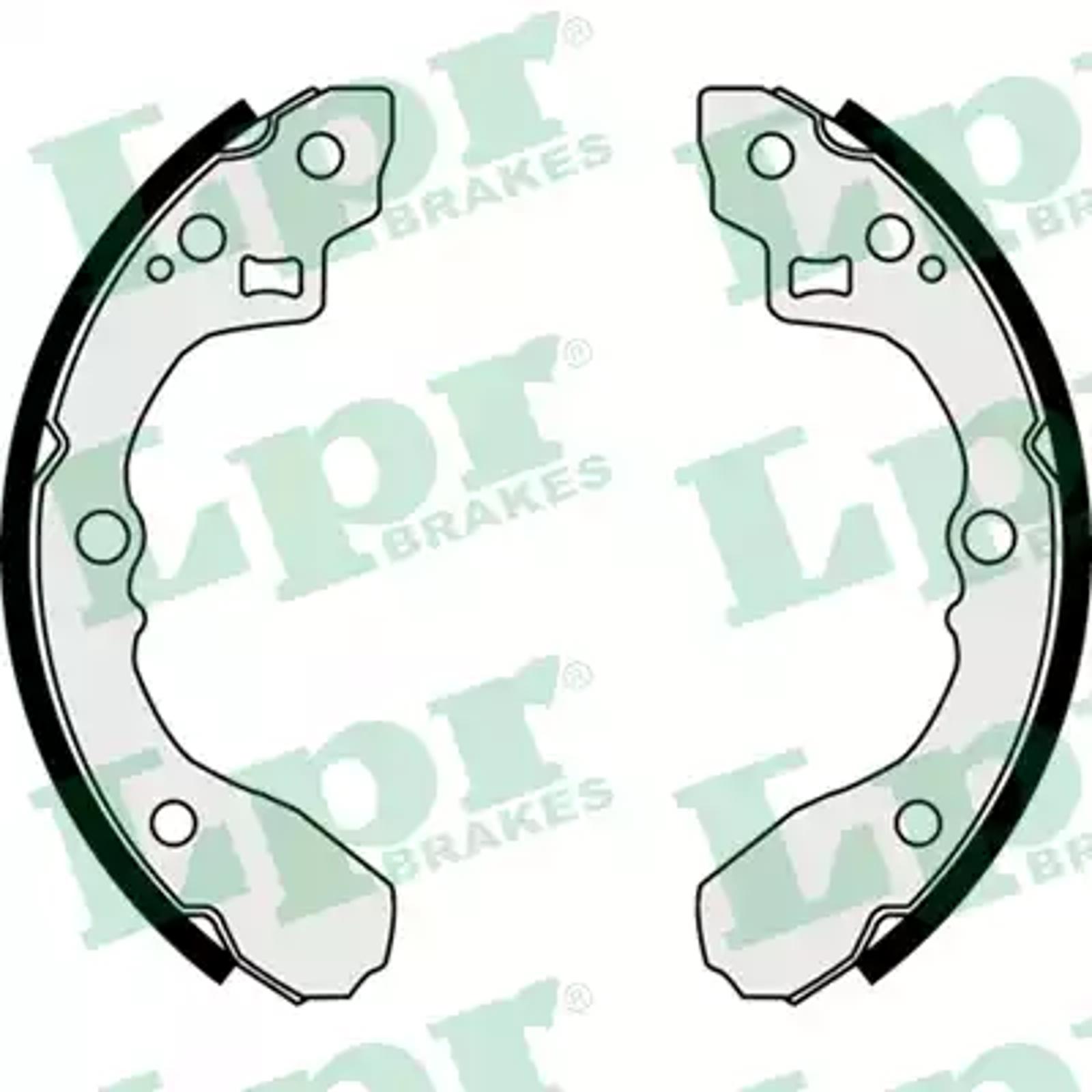 AP 08060 - колодки тормозюбарабанные к-т