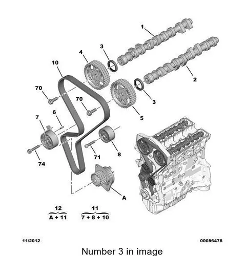 PSA 080724 - 080724 САЛЬНИК Р.В.CITROEN CITROEN C3 I 1.6 02-09/C4 I 1.6 04-11