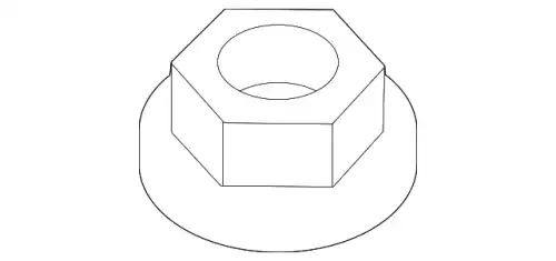 SUZUKI 083161010a - Гайка SUZUKI 08316-1010A