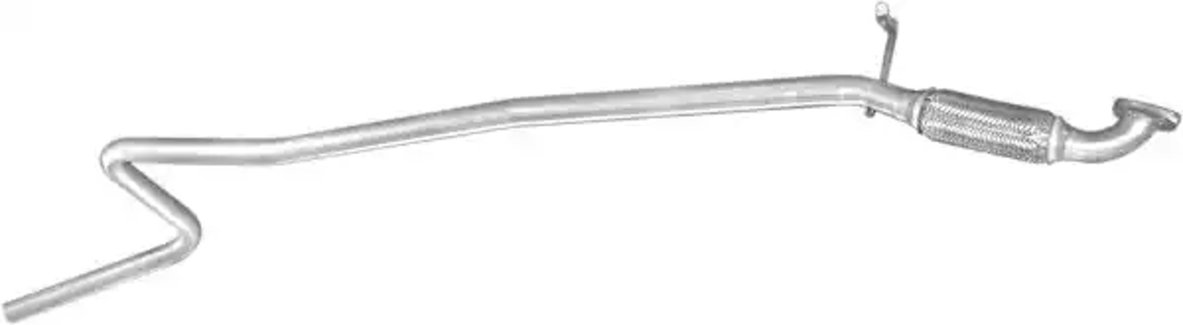 POLMOSTROW 08597 - Глушитель приемная труба FORD: FIESTA 1.25 16V 02-/1.4 16V 01-/FUSION 1.4 16V 02-/MAZDA: 2