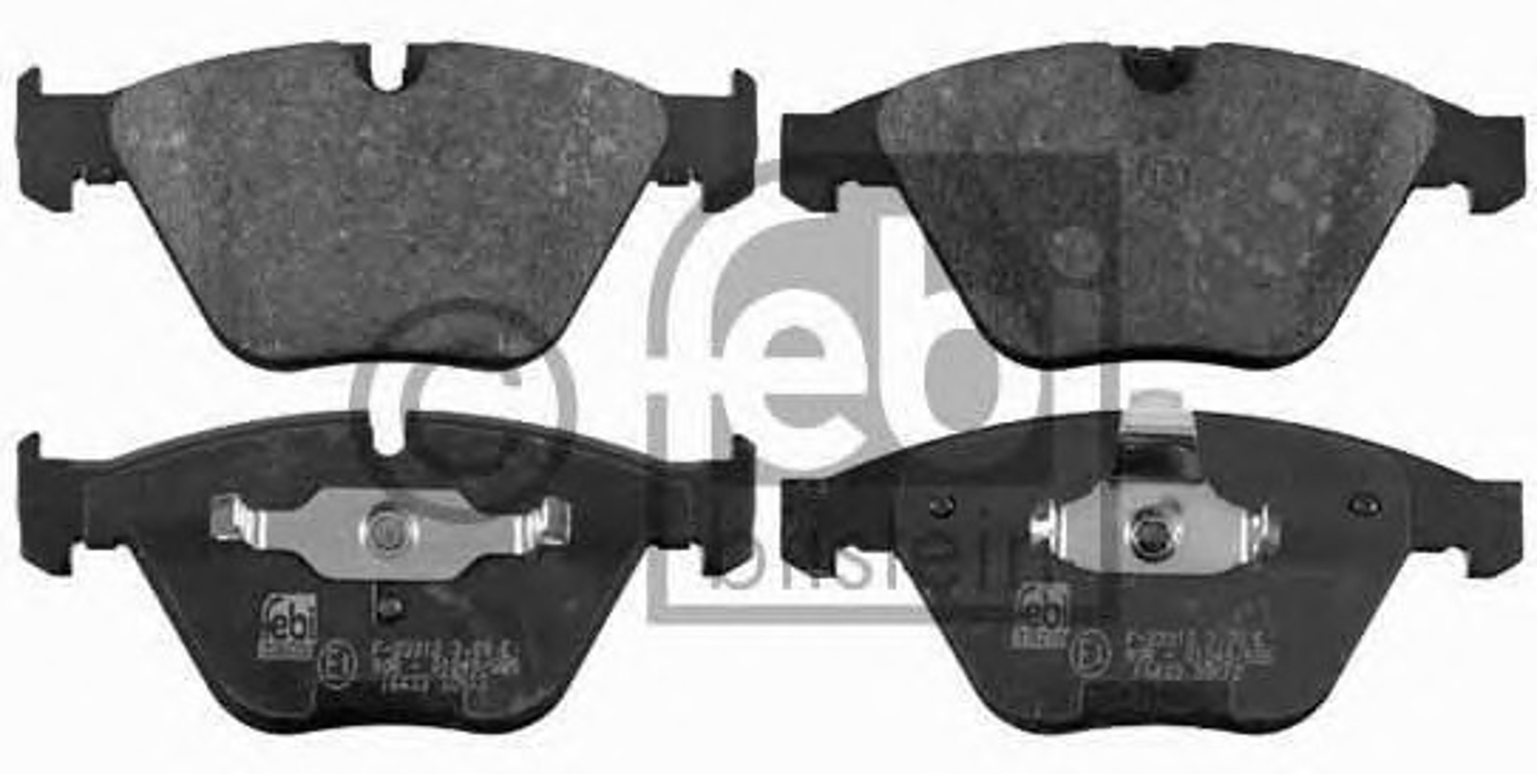 FEBI BILSTEIN 16433 - Тормозные колодки 