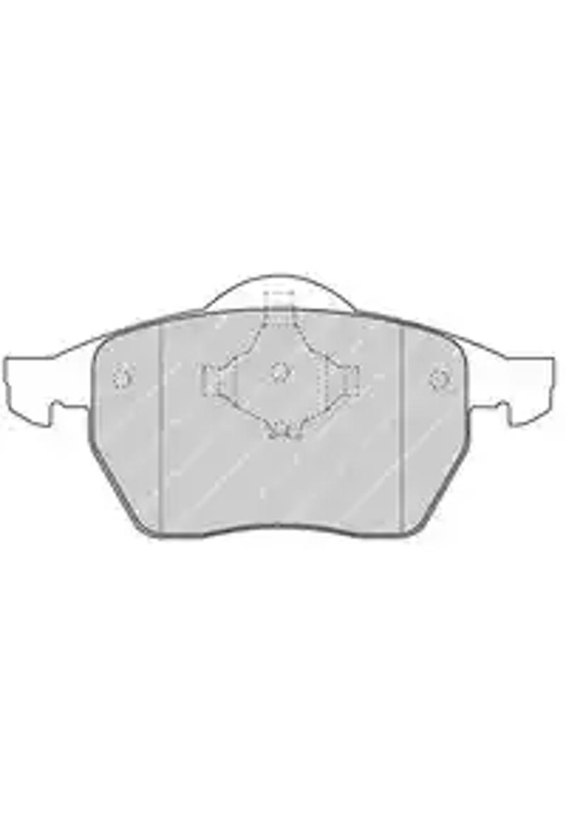 FERODO FDB1167 - Тормозные колодки 