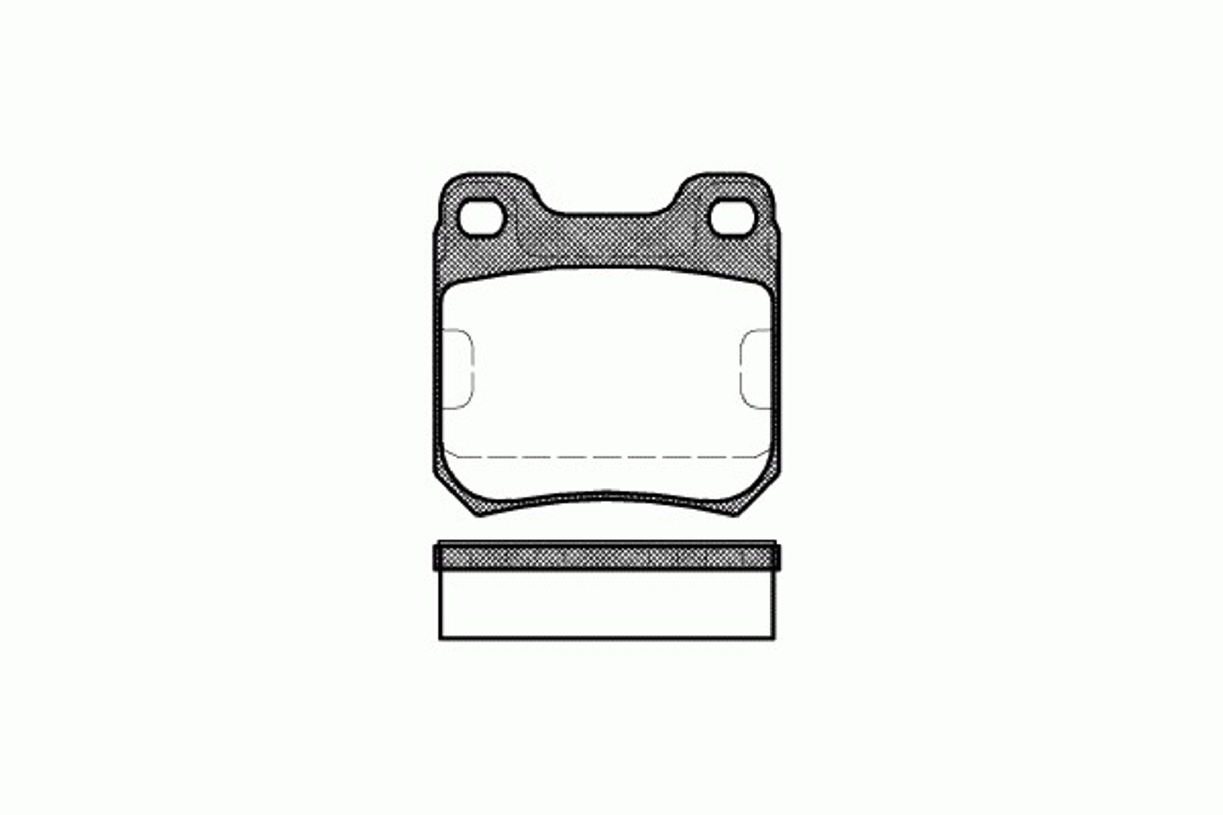 REMSA 0239.40 - Тормозные колодки 
