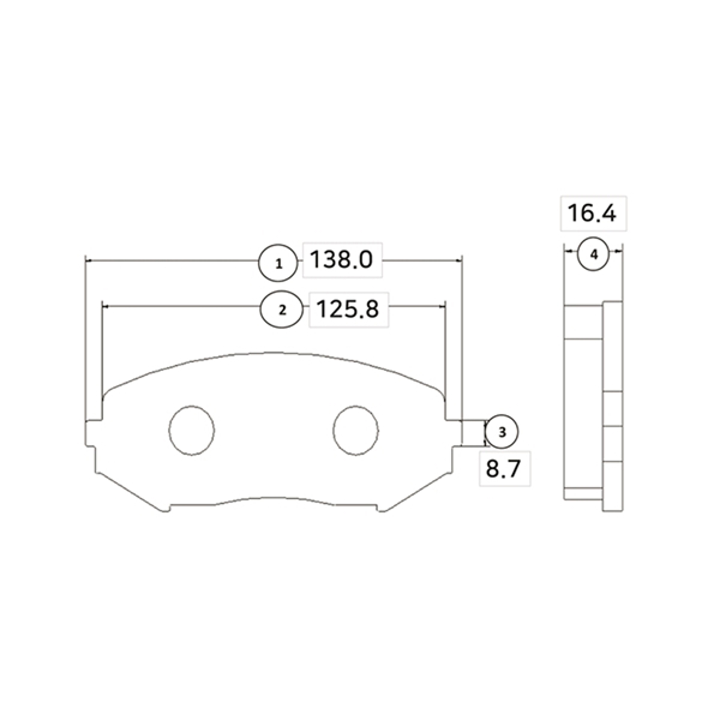 CTR GK0948 - Тормозные колодки 