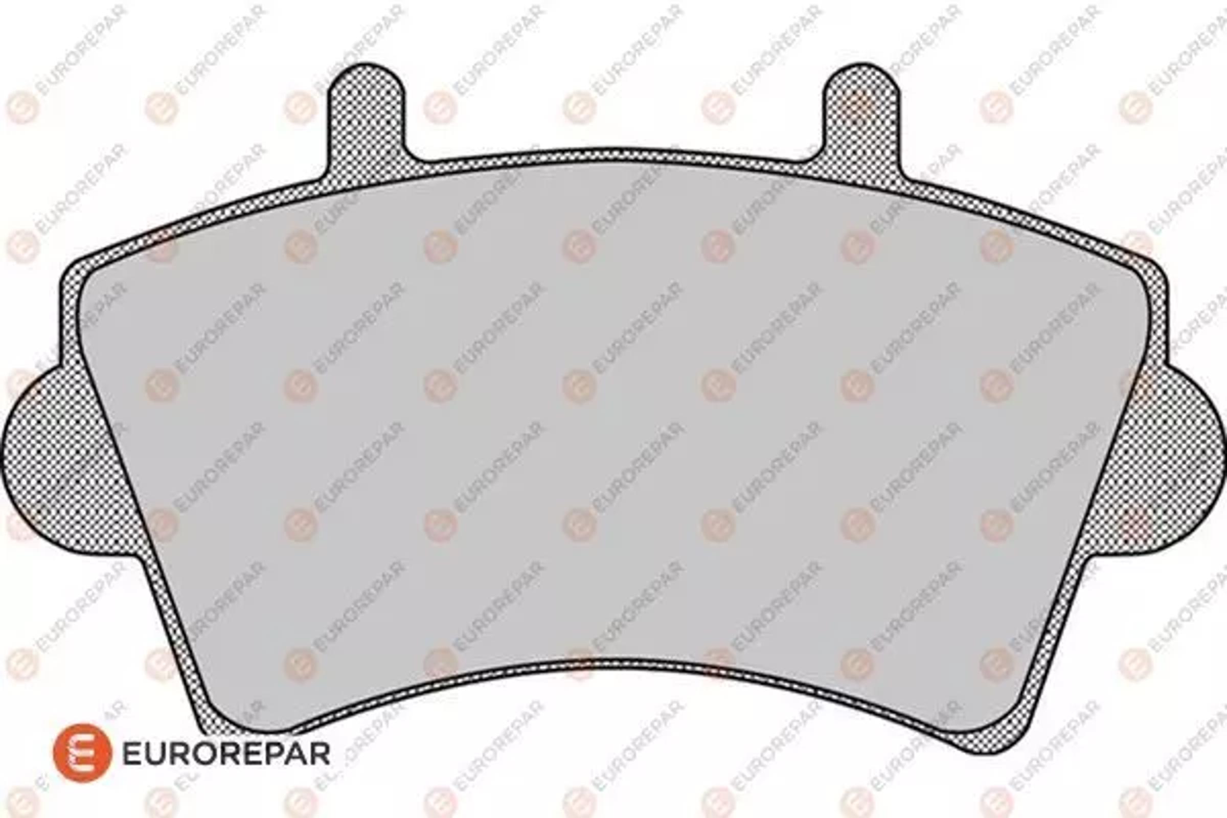 EUROREPAR 1617258880 - Тормозные колодки 