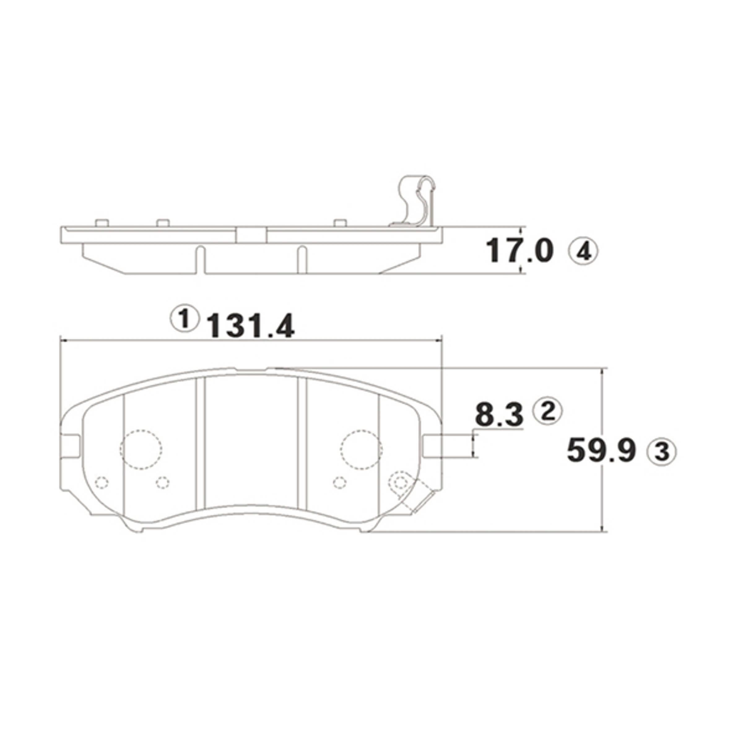 CTR GK0491 - Тормозные колодки 