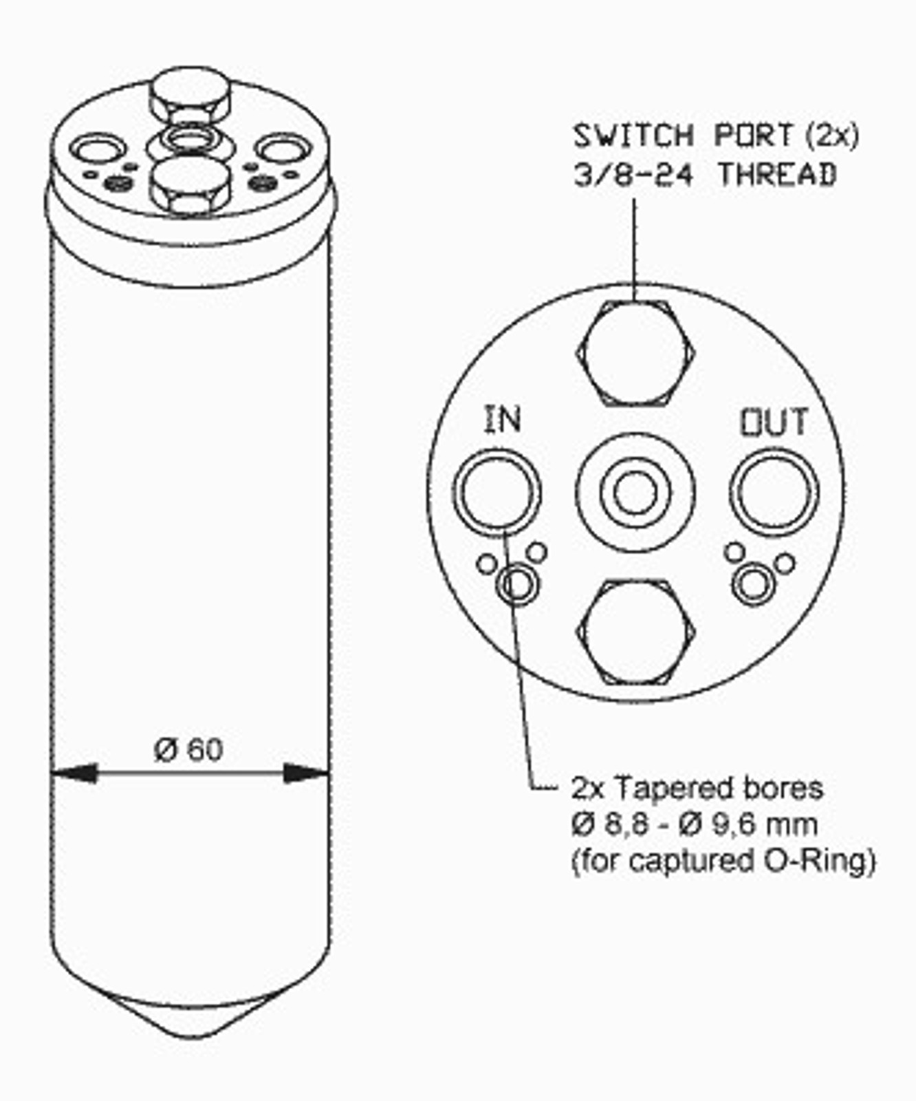NRF 33183 - Осушитель кондиционера