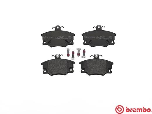 BREMBO P 23 017 - Комплект тормозных колодок, дисковый тормоз PRIME LINE