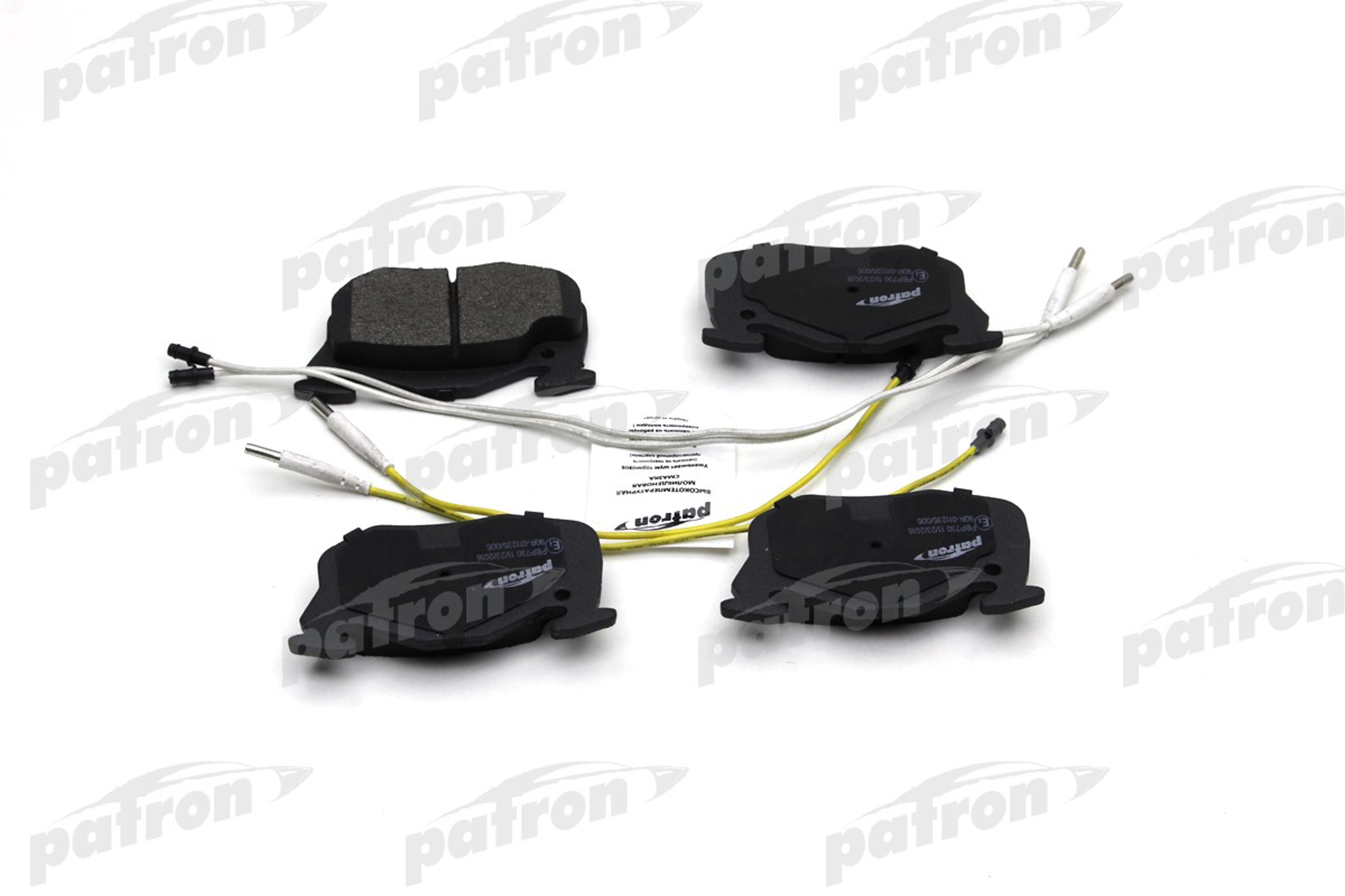 PATRON PBP730 - Тормозные колодки 