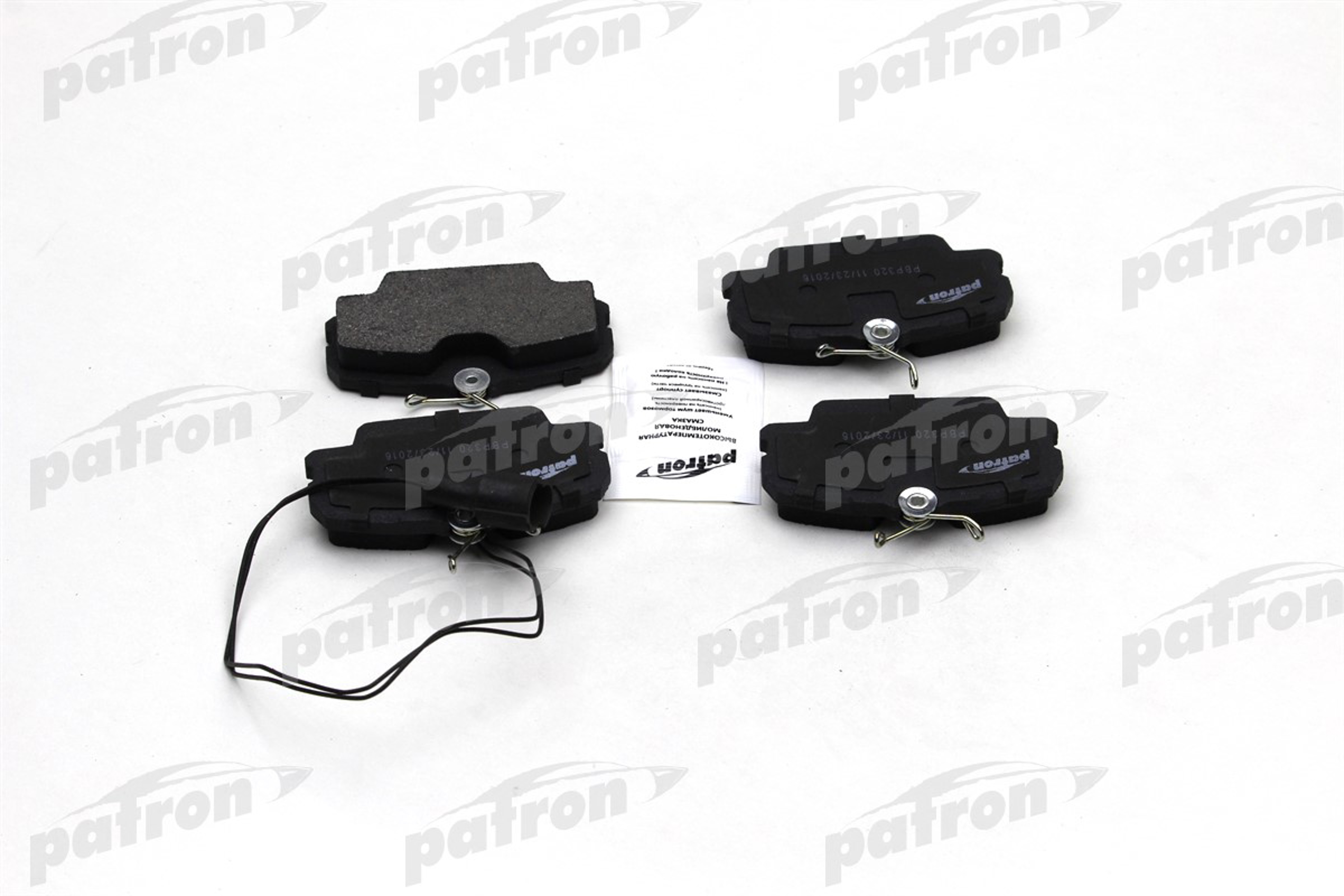PATRON PBP320 - Тормозные колодки 