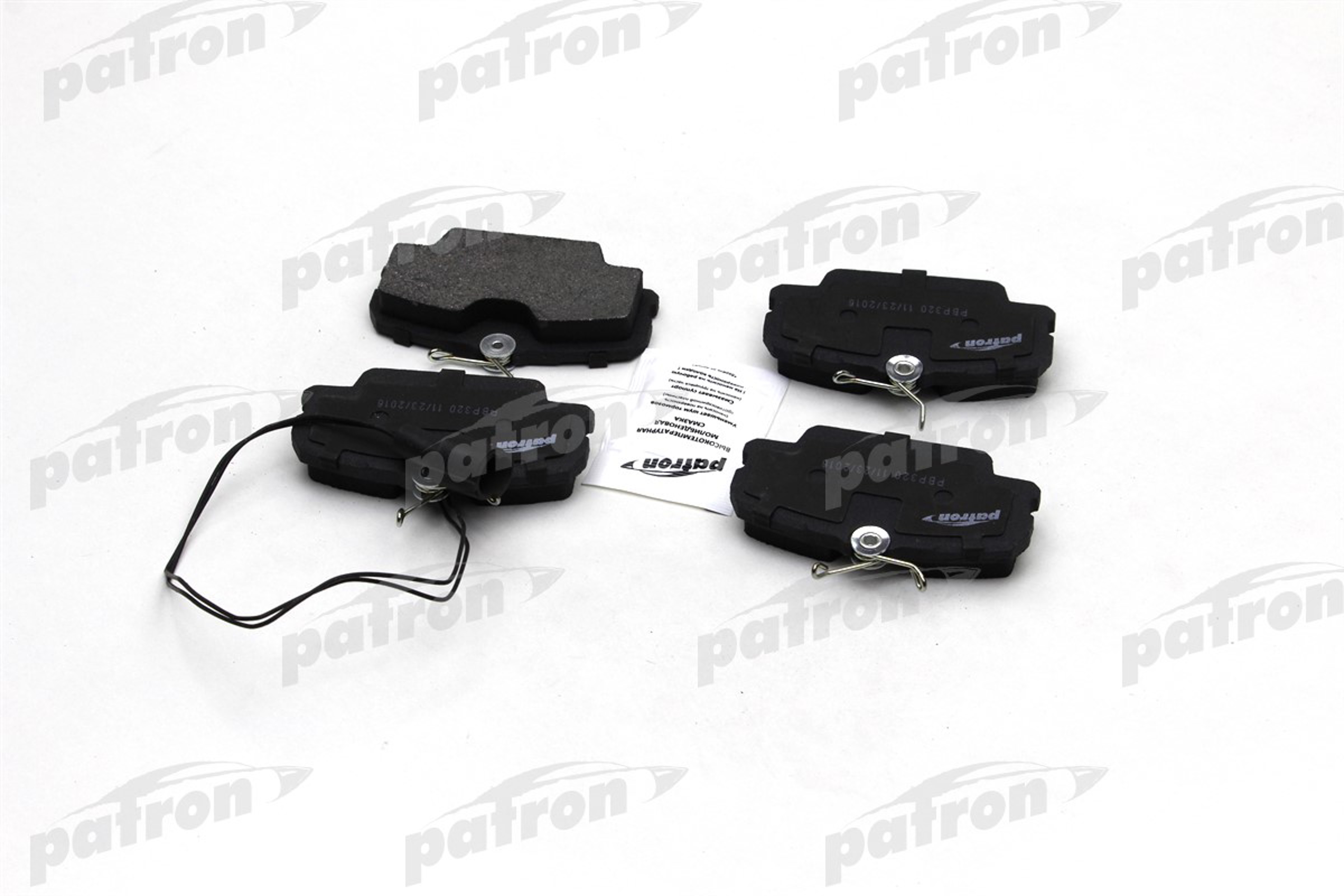 PATRON PBP320 - Тормозные колодки 