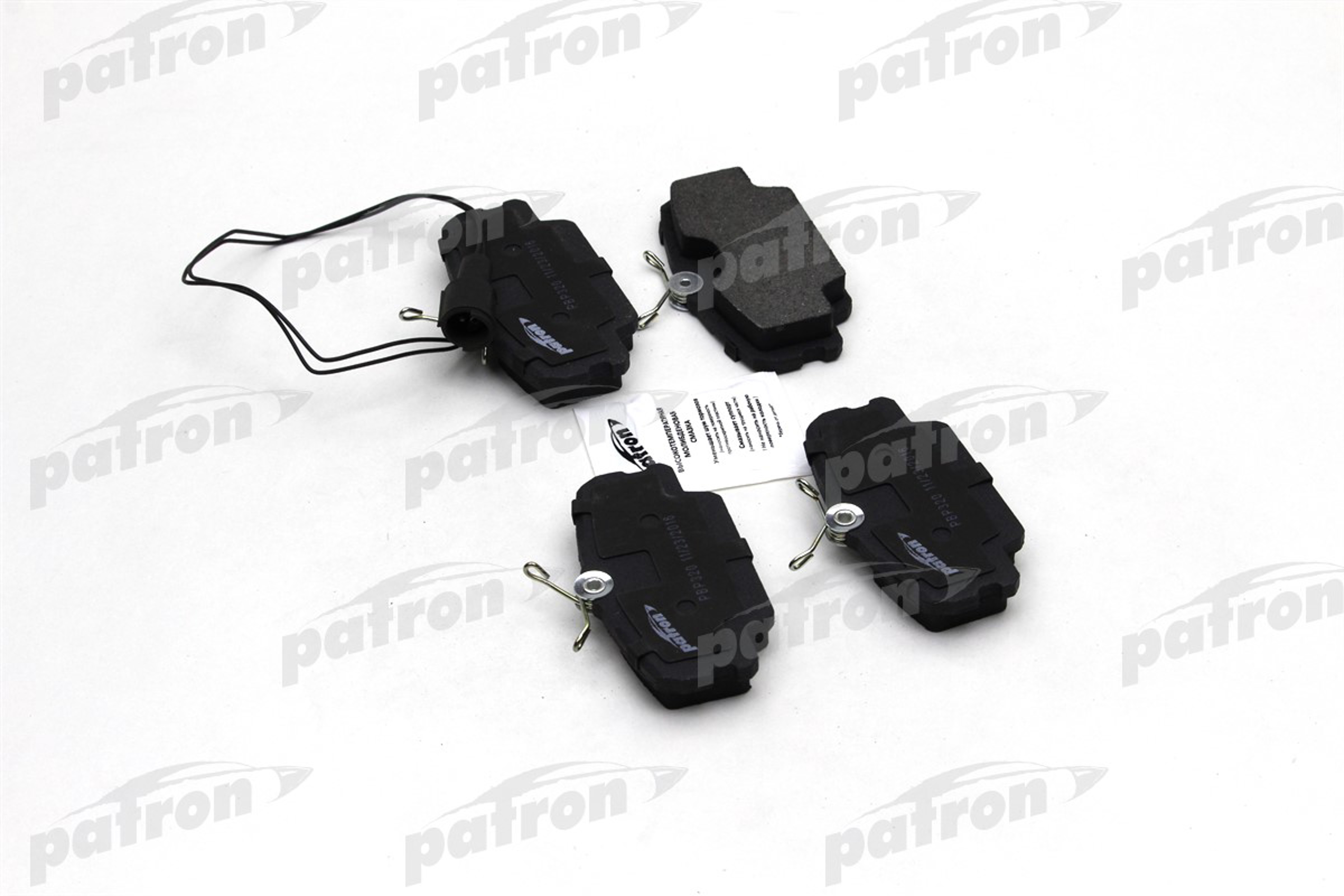 PATRON PBP320 - Тормозные колодки 