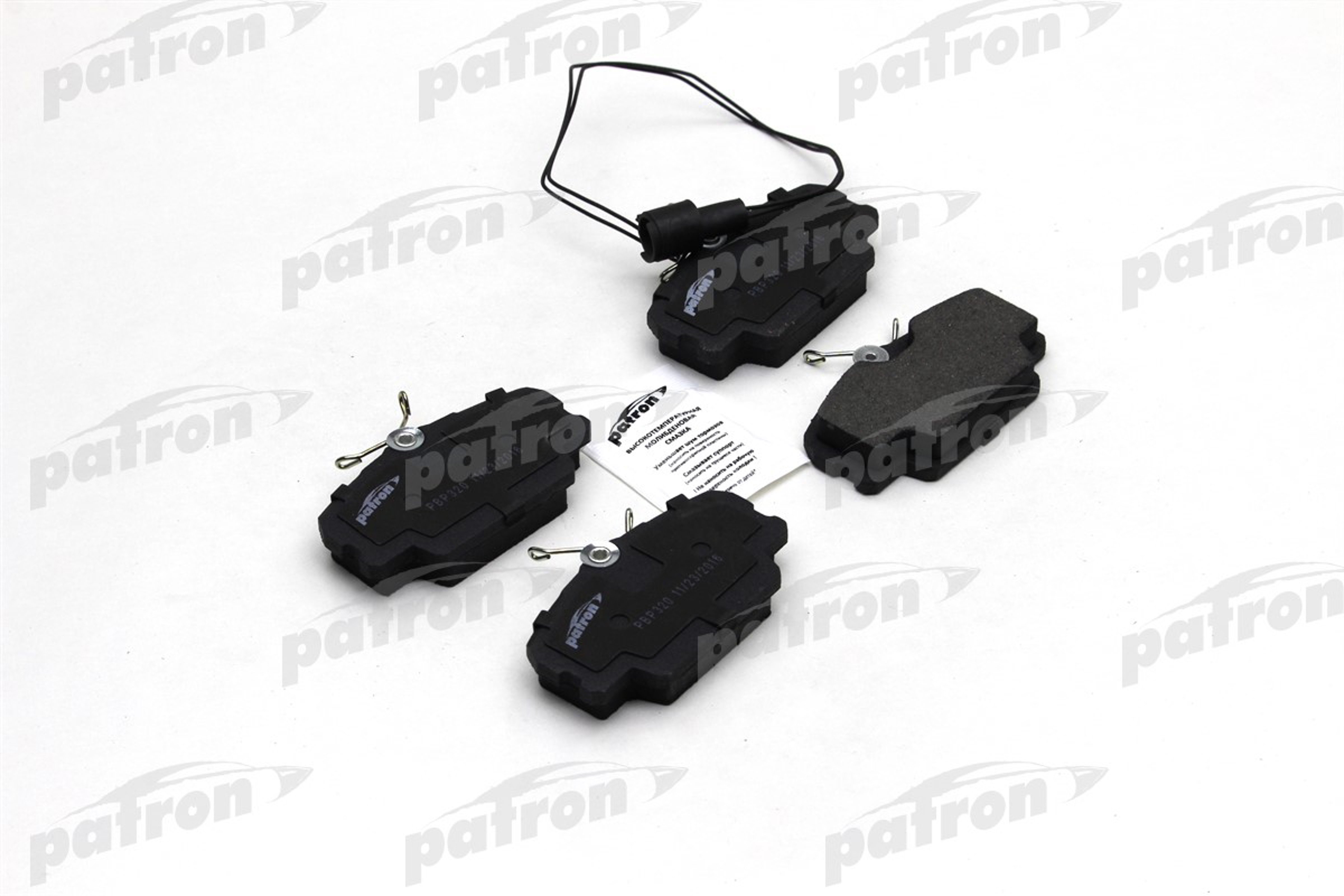 PATRON PBP320 - Тормозные колодки 