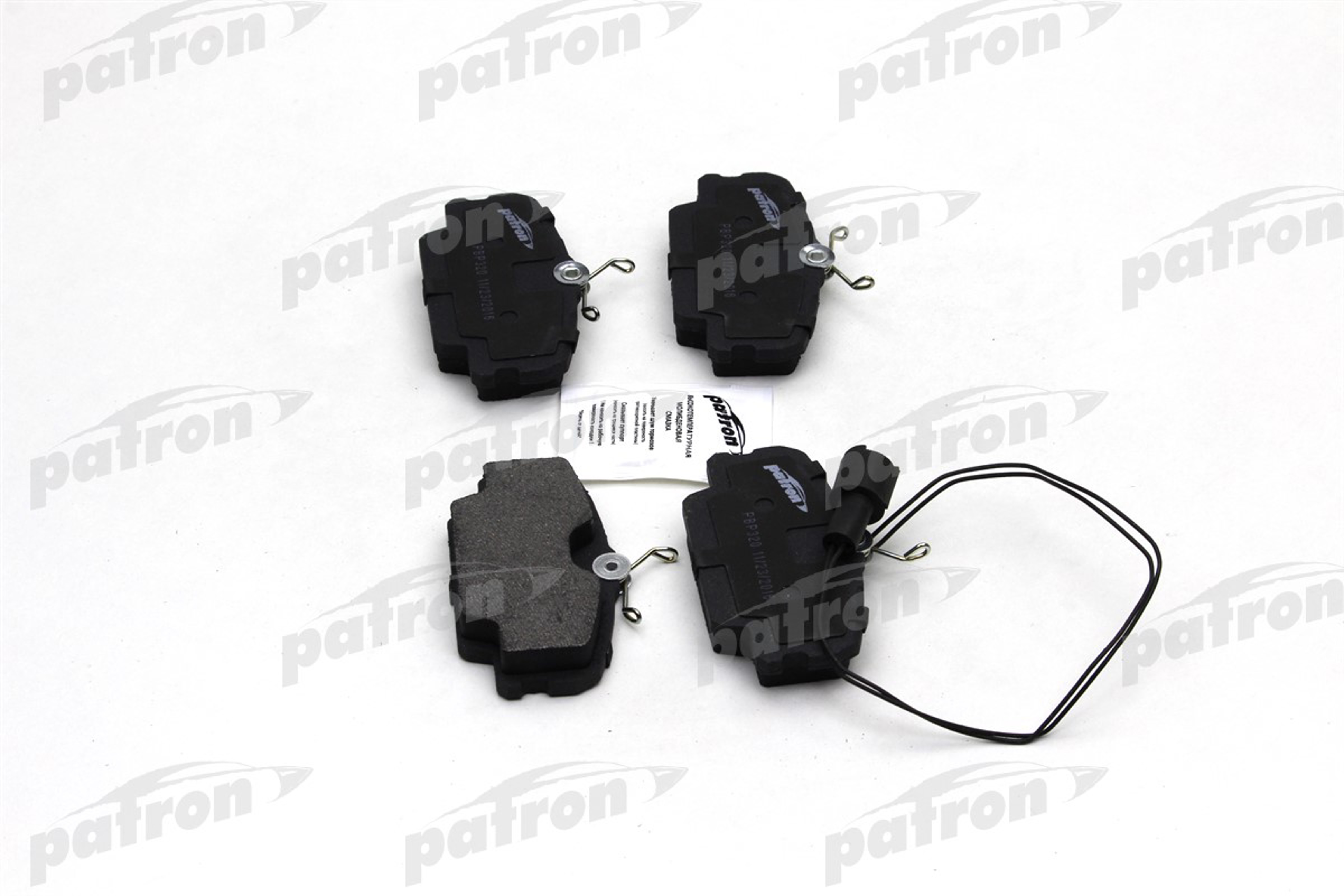 PATRON PBP320 - Тормозные колодки 