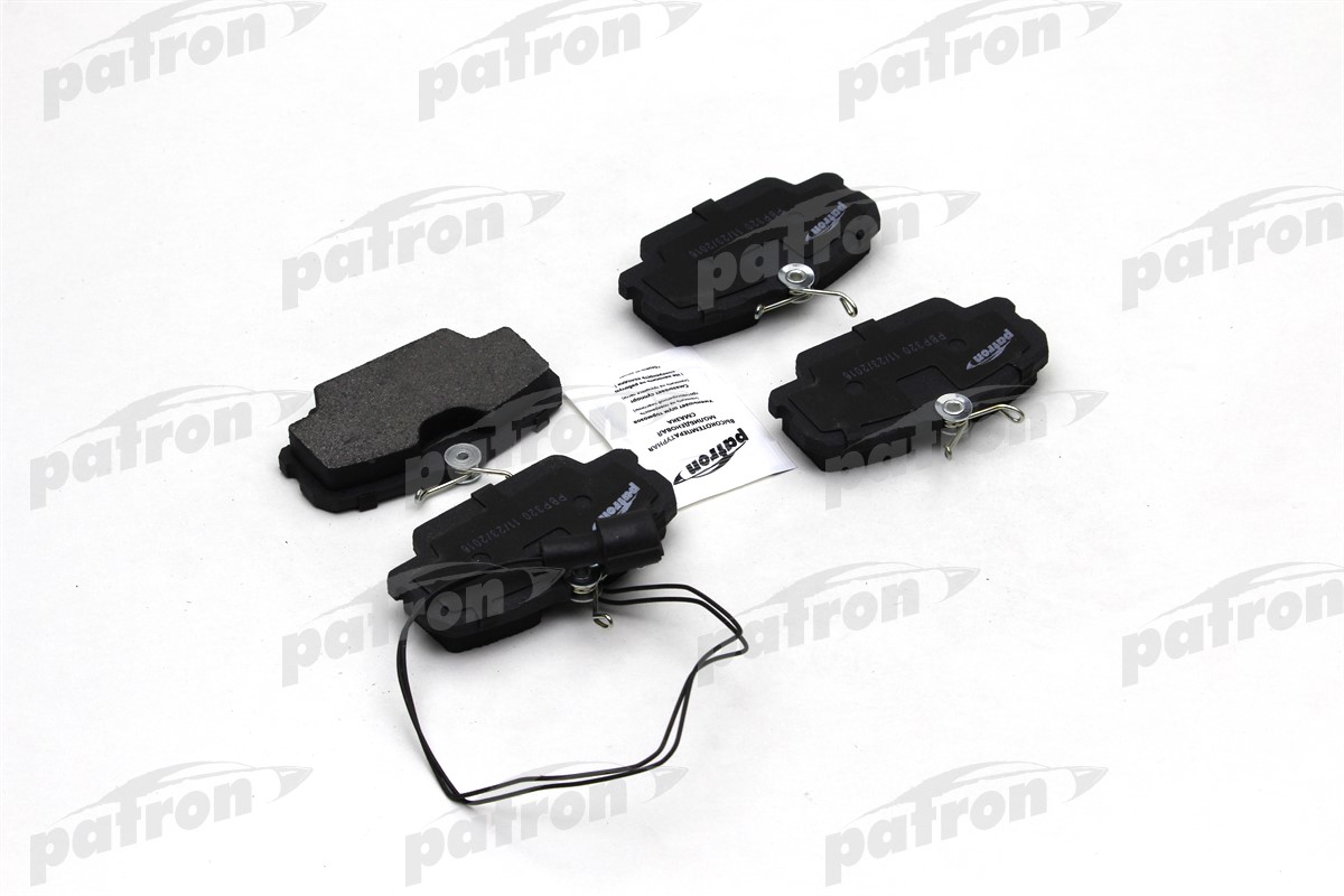 PATRON PBP320 - Тормозные колодки 