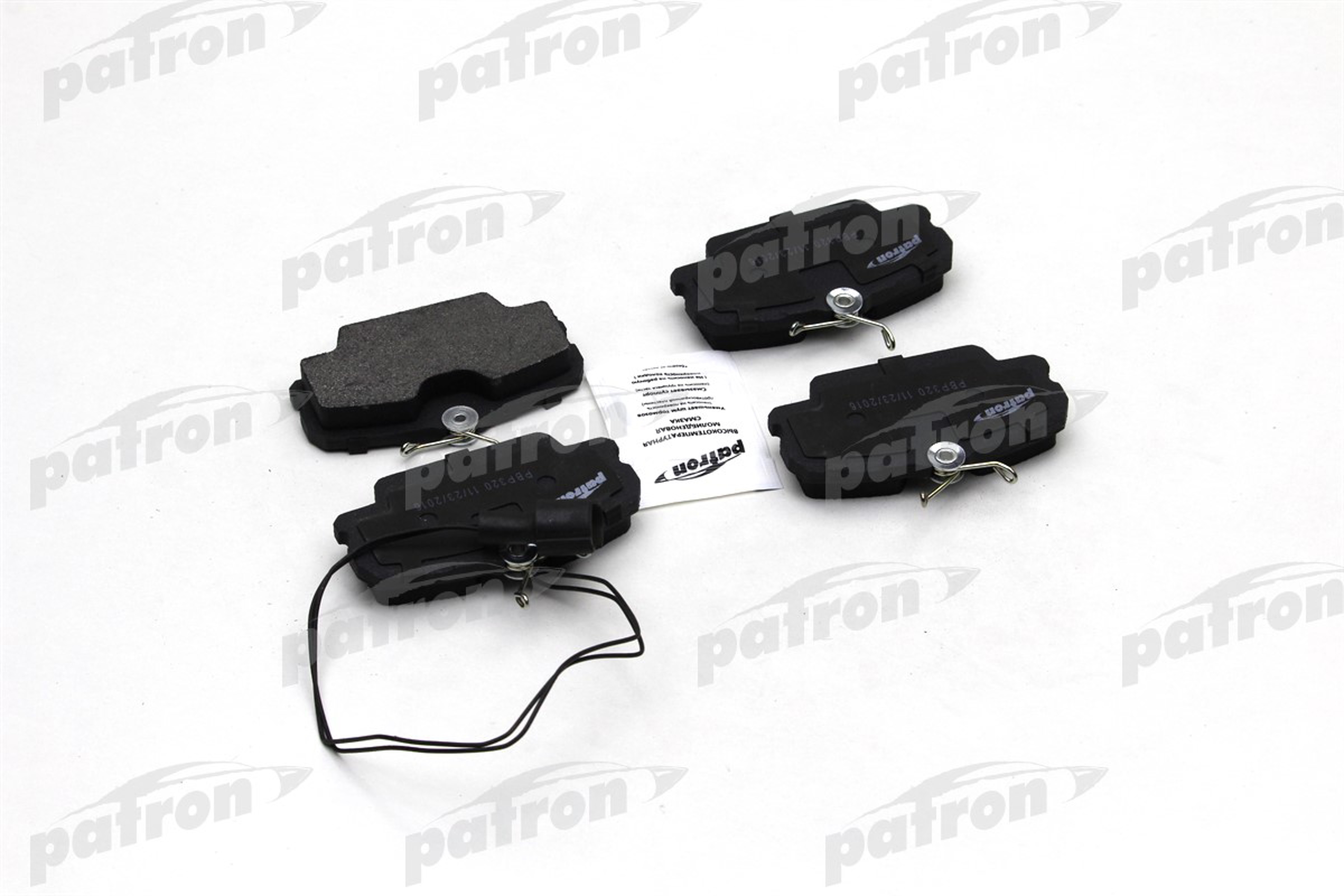 PATRON PBP320 - Тормозные колодки 