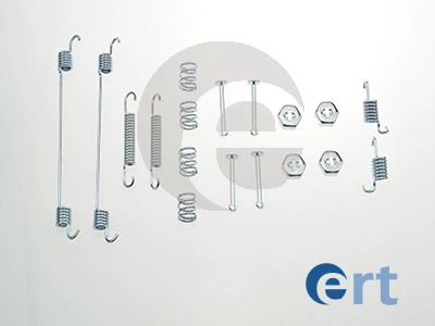 Ремкомплект тормозных колодок ручника