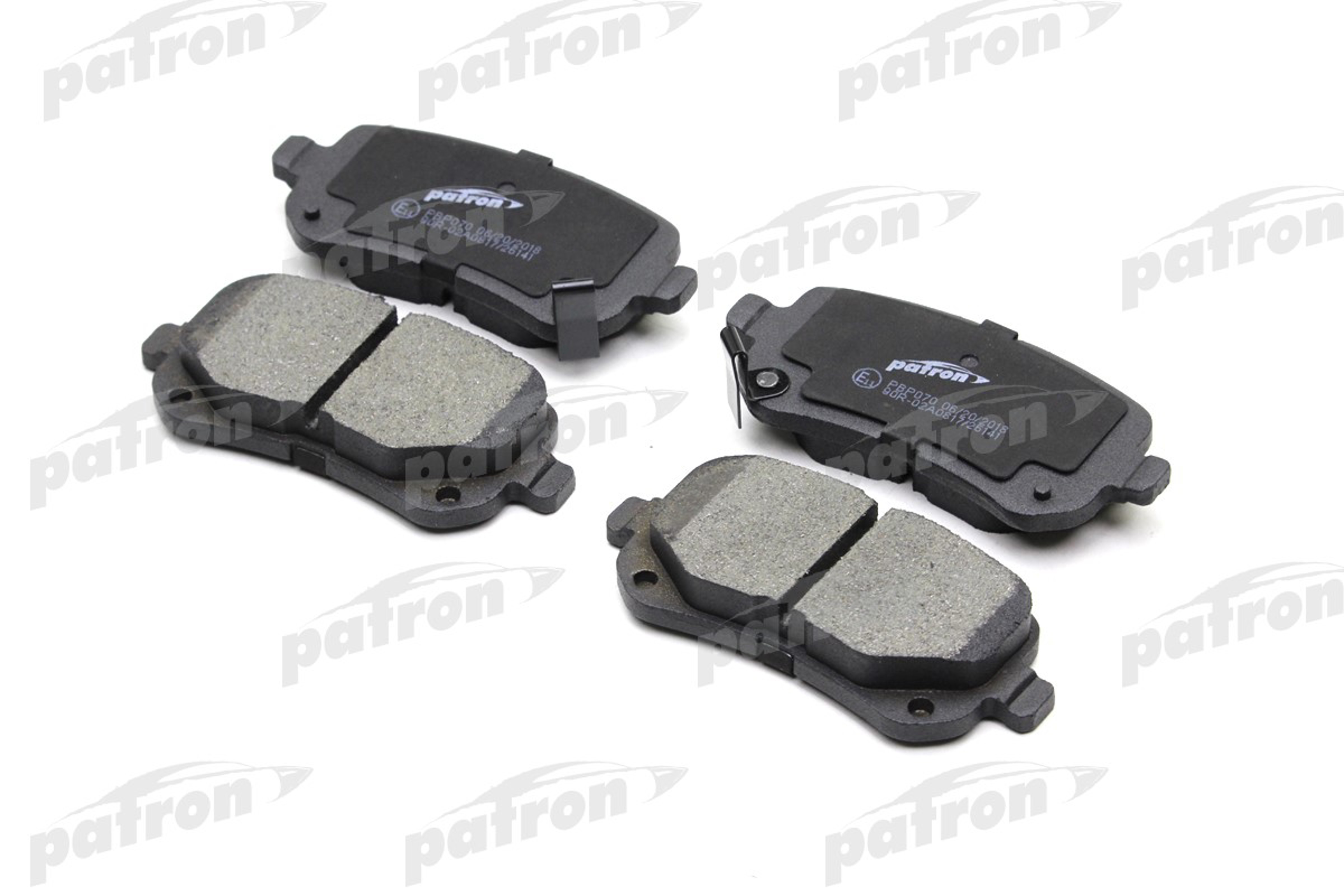 PATRON PBP070 - Тормозные колодки 