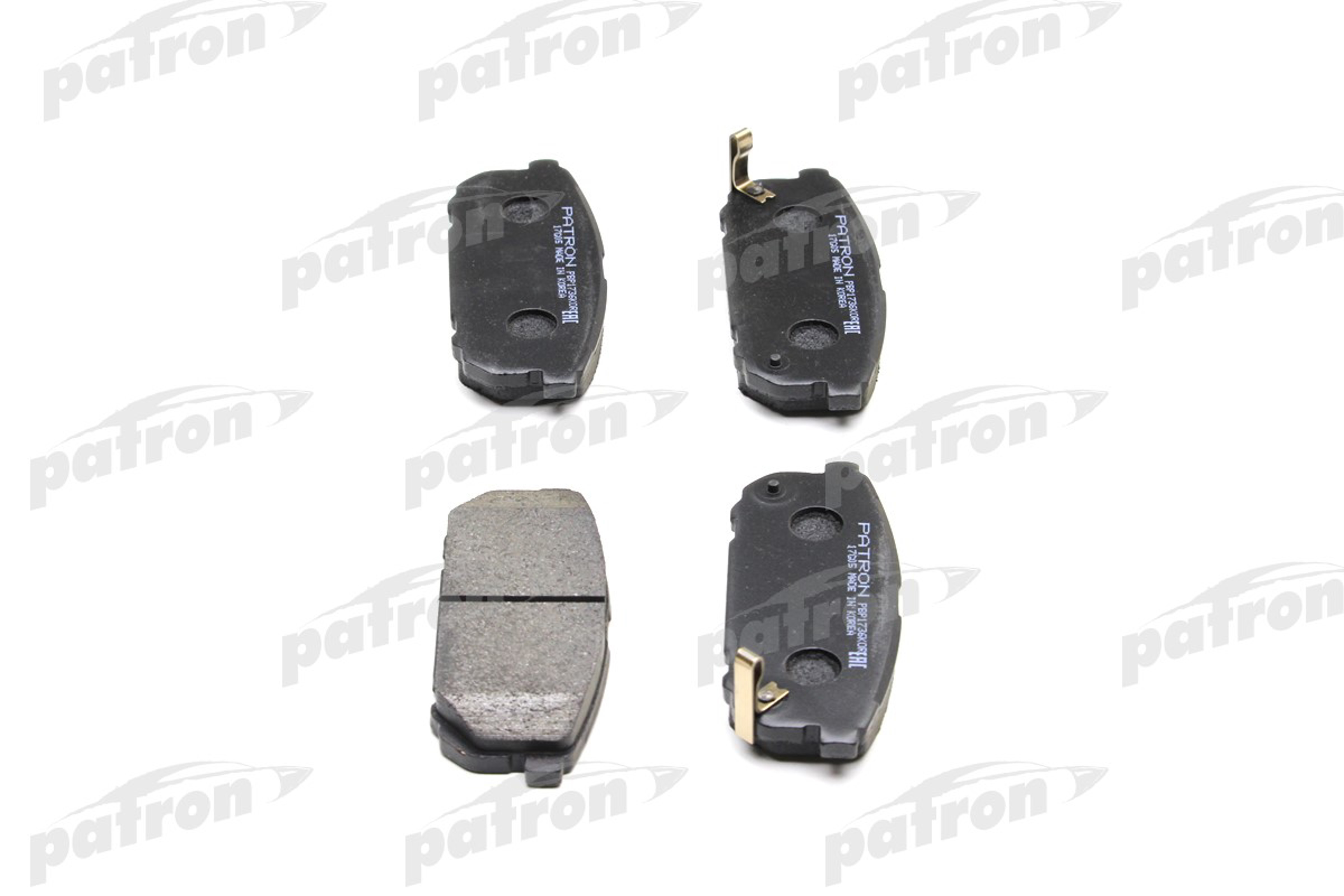 PATRON PBP1736KOR - Тормозные колодки 