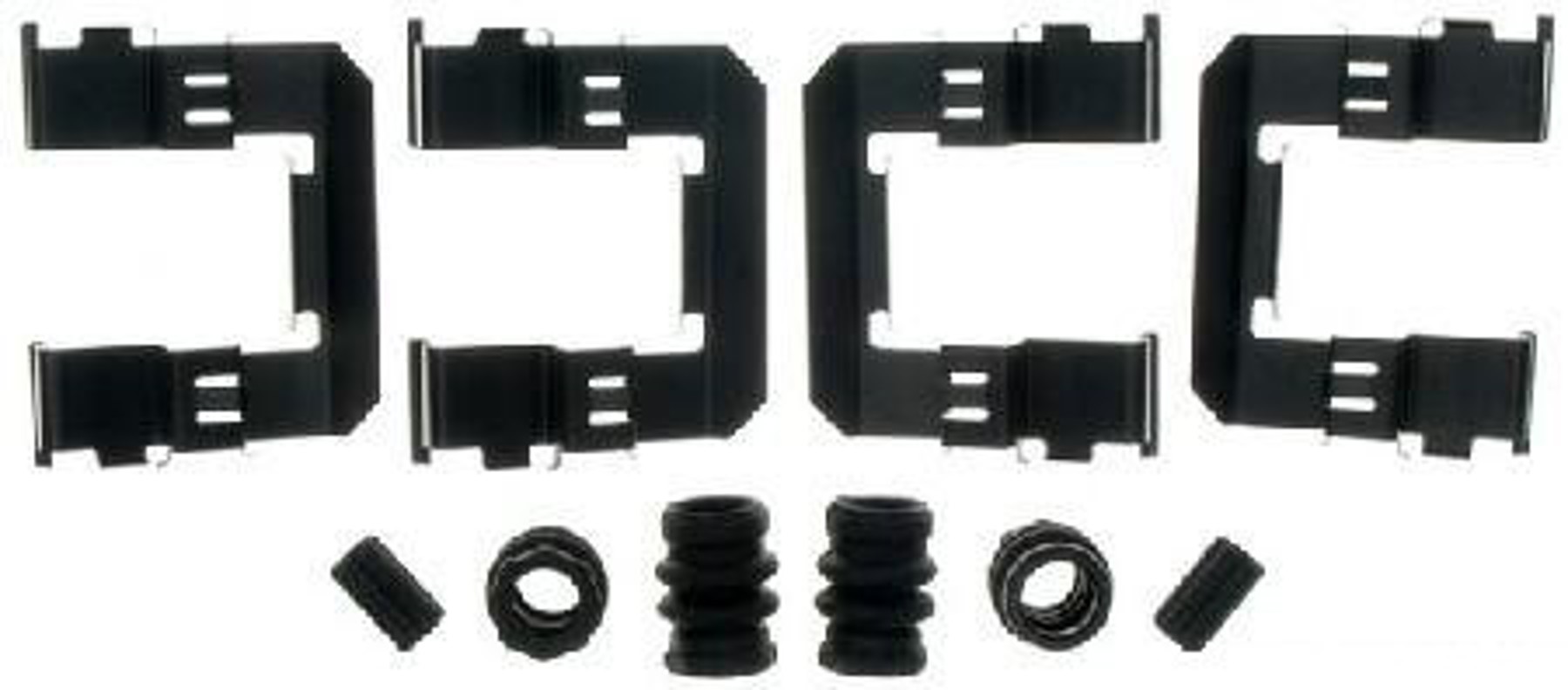 RAYBESTOS H18012A - Ремкомплект тормозных колодок