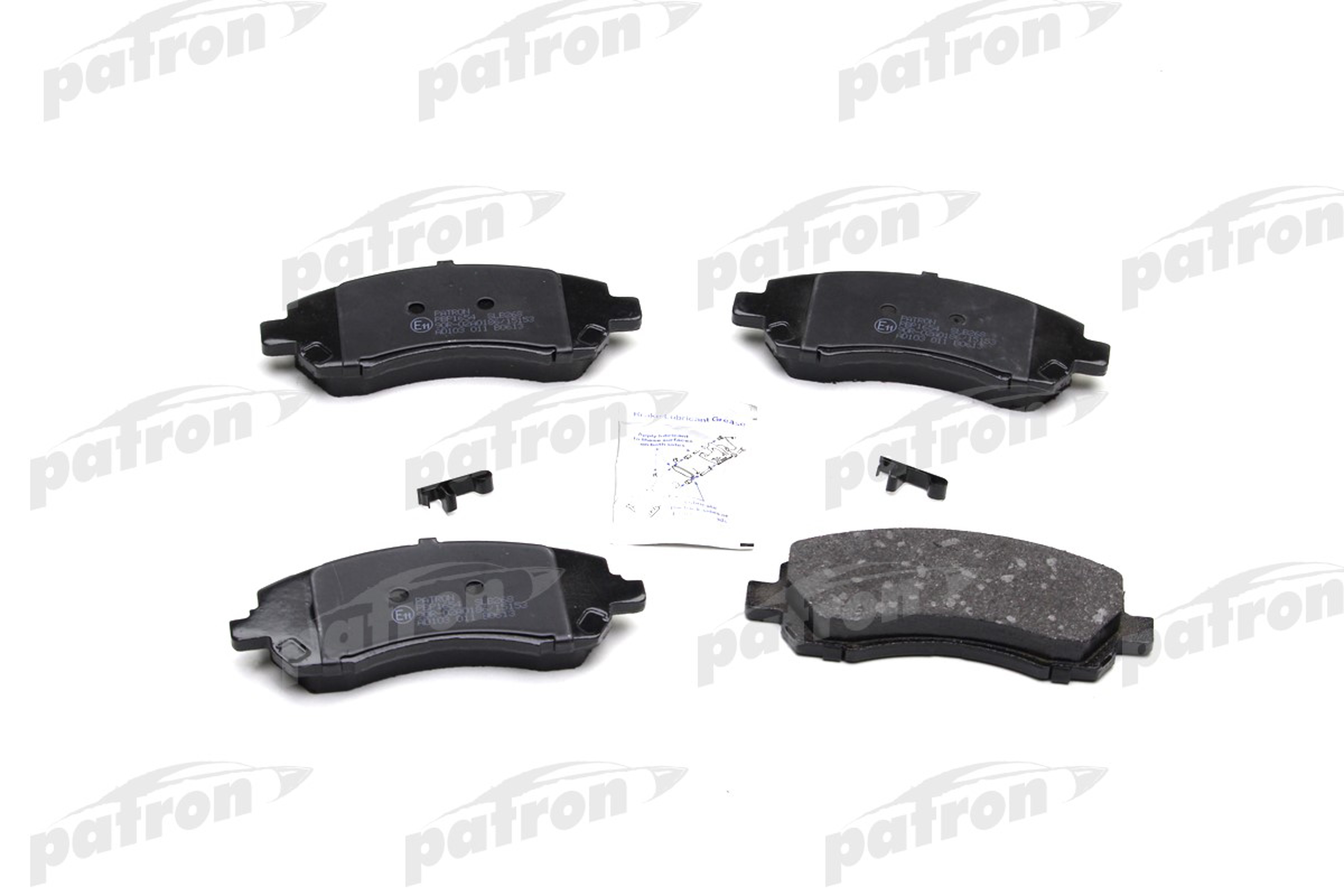 PATRON PBP1654 - Тормозные колодки 