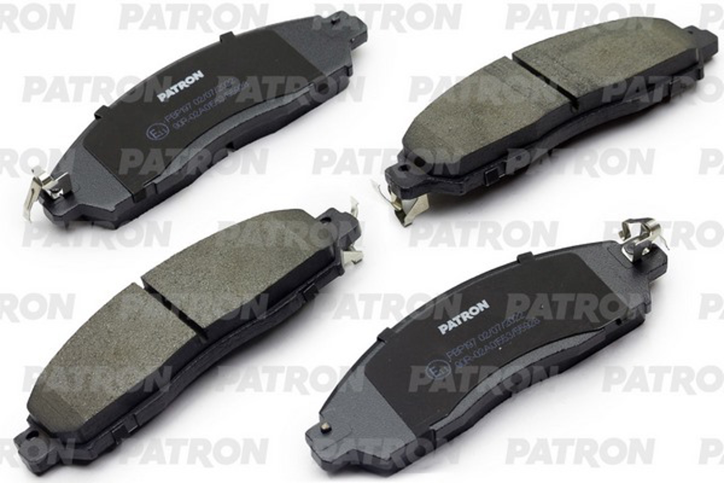 PATRON PBP197 - Тормозные колодки 