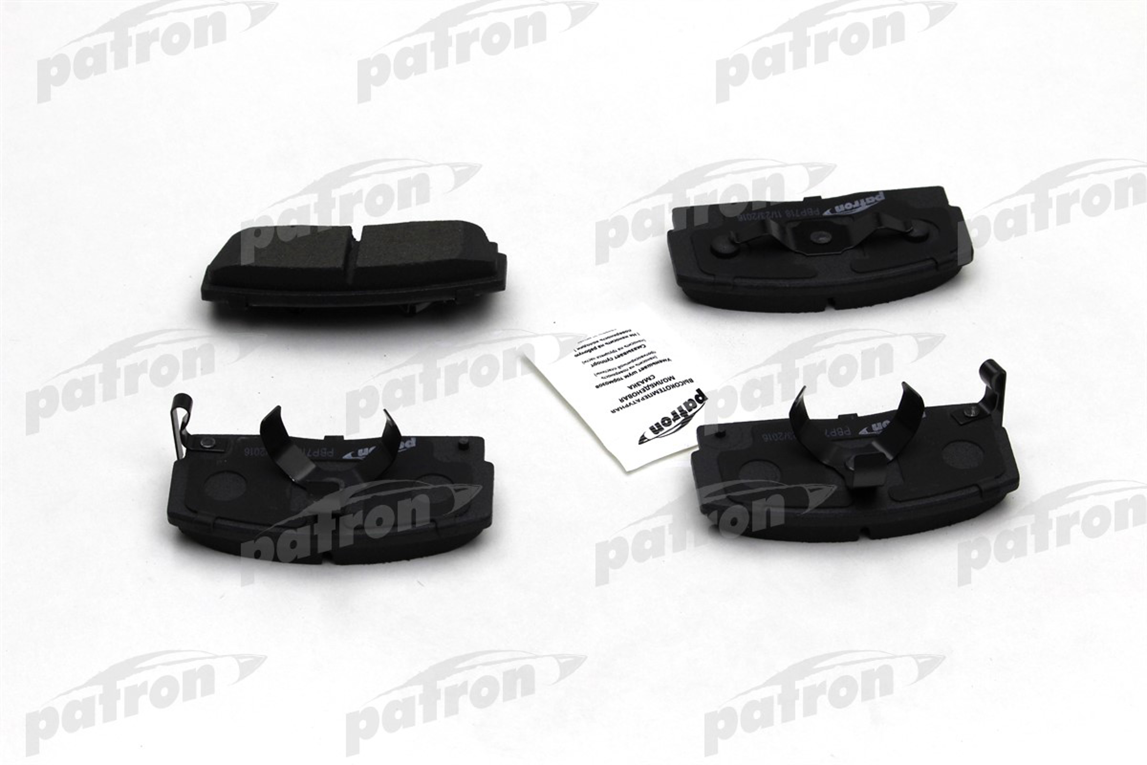 PATRON PBP718 - Тормозные колодки 