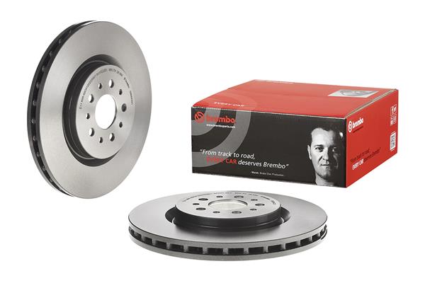 BREMBO 09.6843.21 - Тормозной диск PRIME LINE - UV Coated