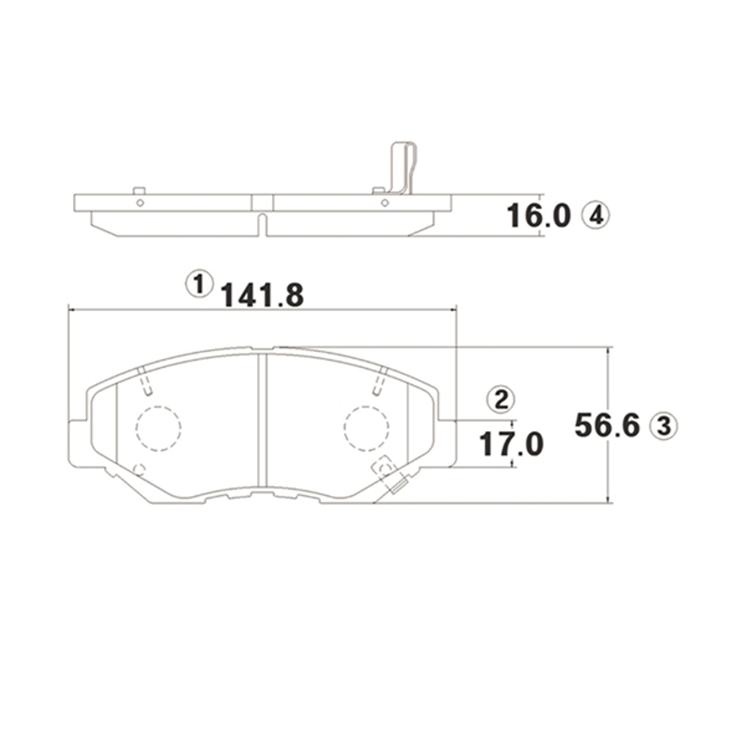 CTR GK0333 - Тормозные колодки 