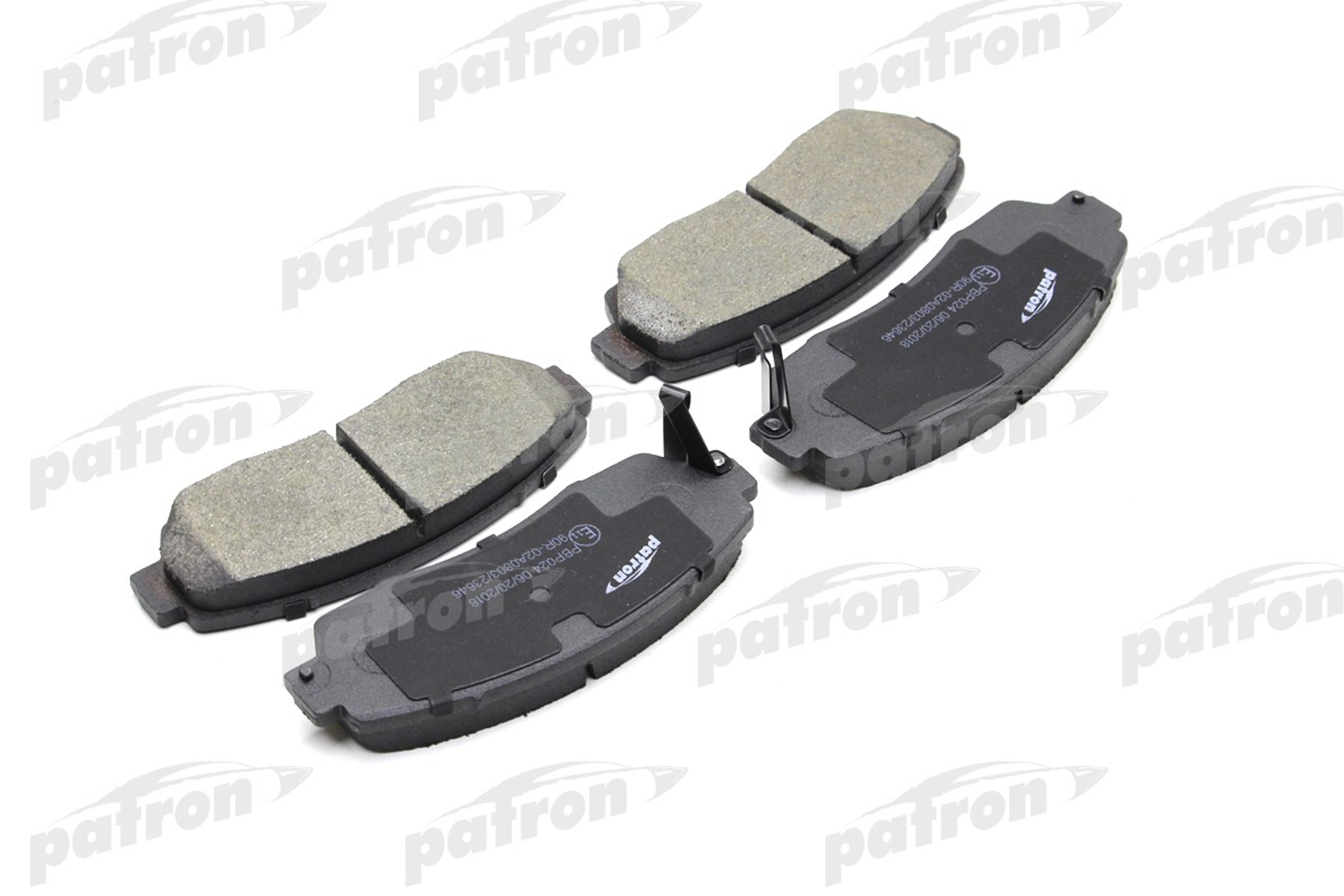 PATRON PBP024 - Тормозные колодки 